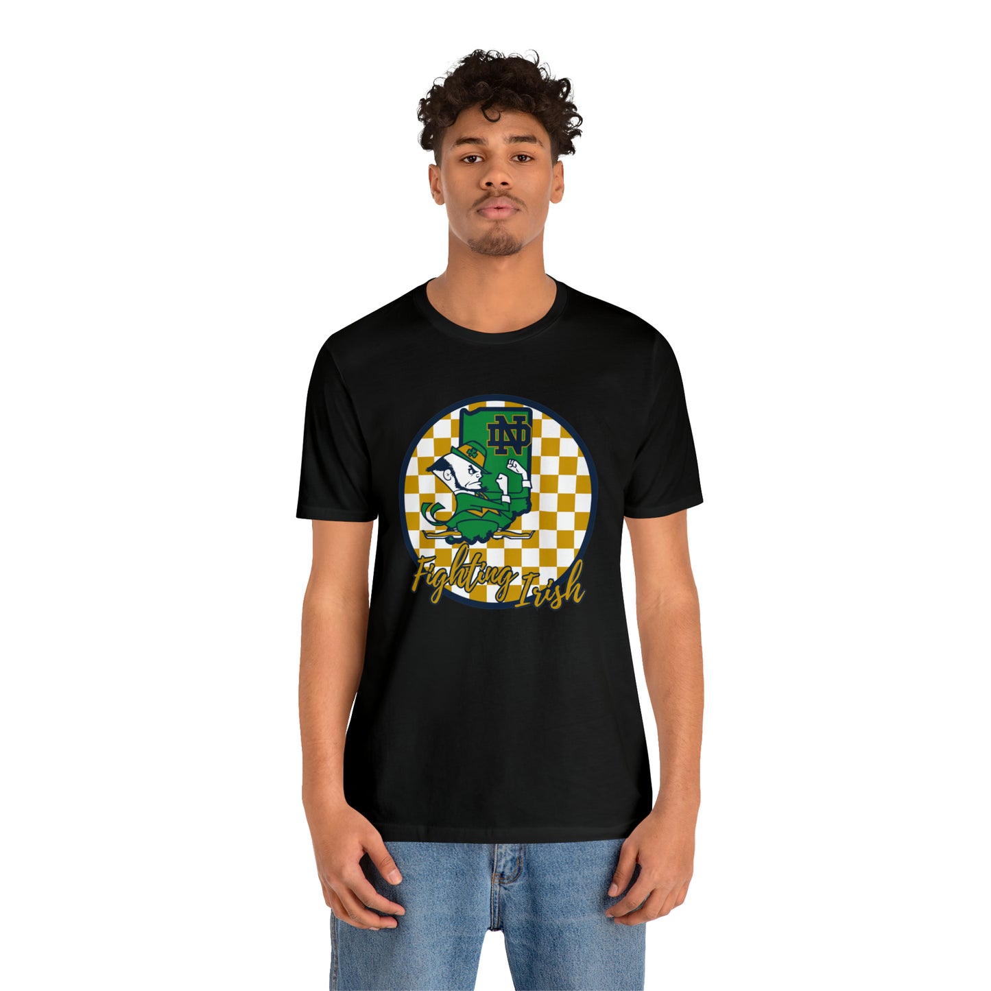 Notre Dame Fighting Irish Checkered Circle