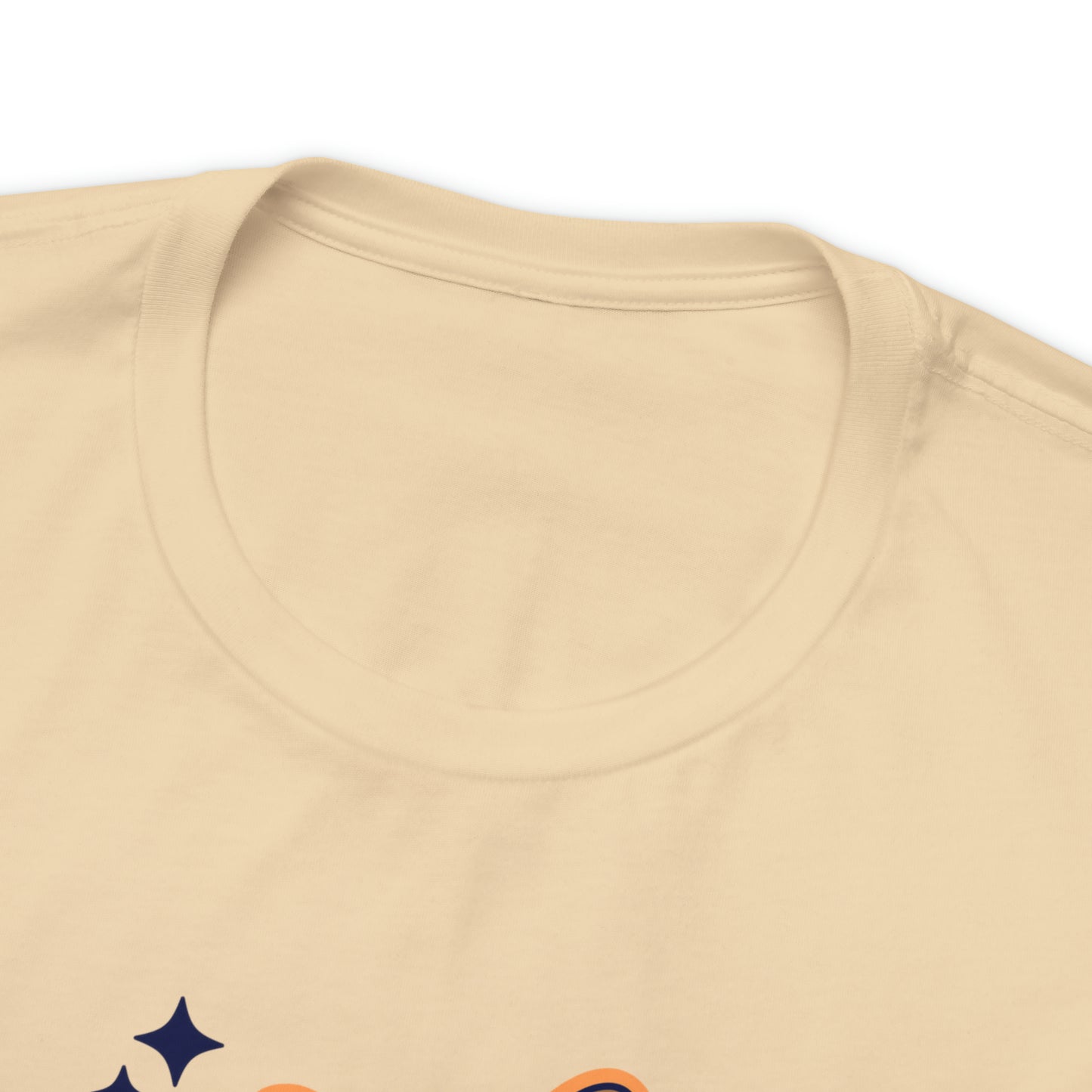 Orange and Navy Retro Baseball