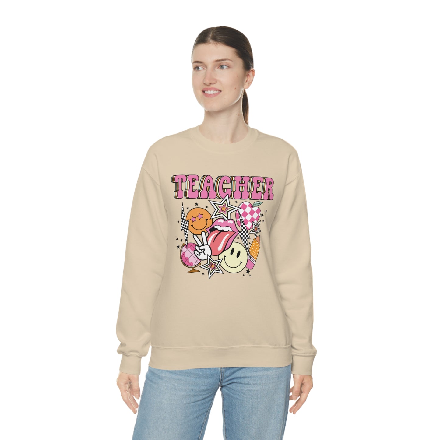 Teacher Collage Sweatshirt