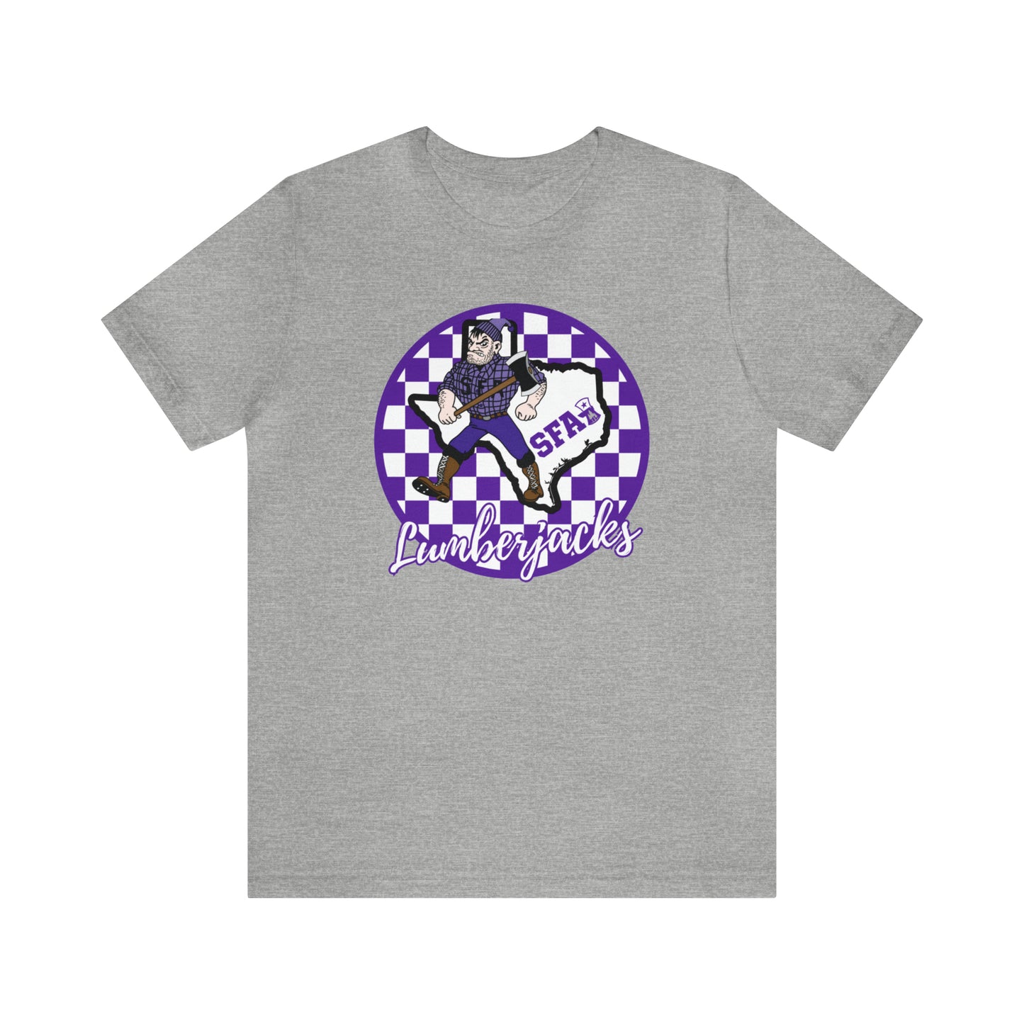 SFA Lumberjacks Checkered Circle