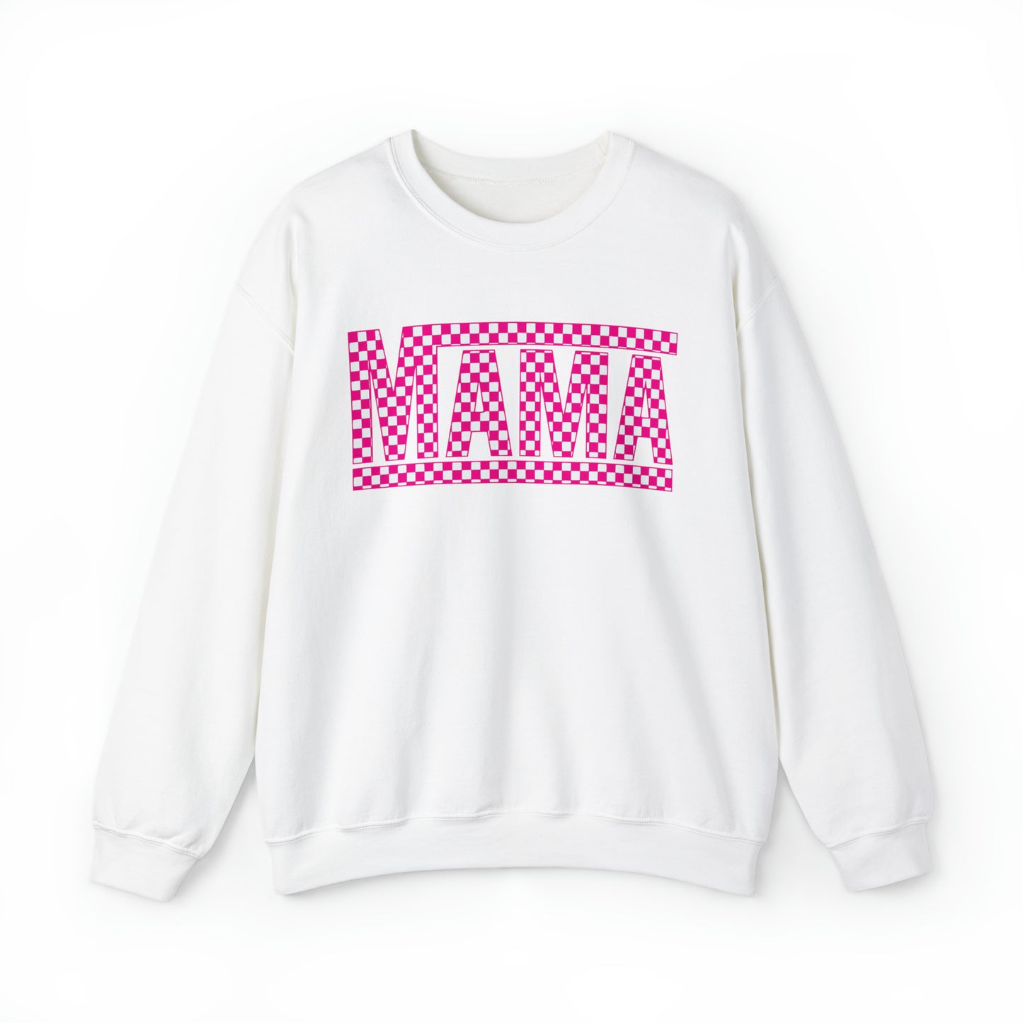 Mama Checkered Sweatshirt