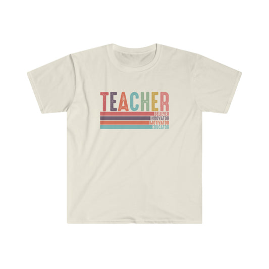 Teacher Believer Innovator Motivator Educator