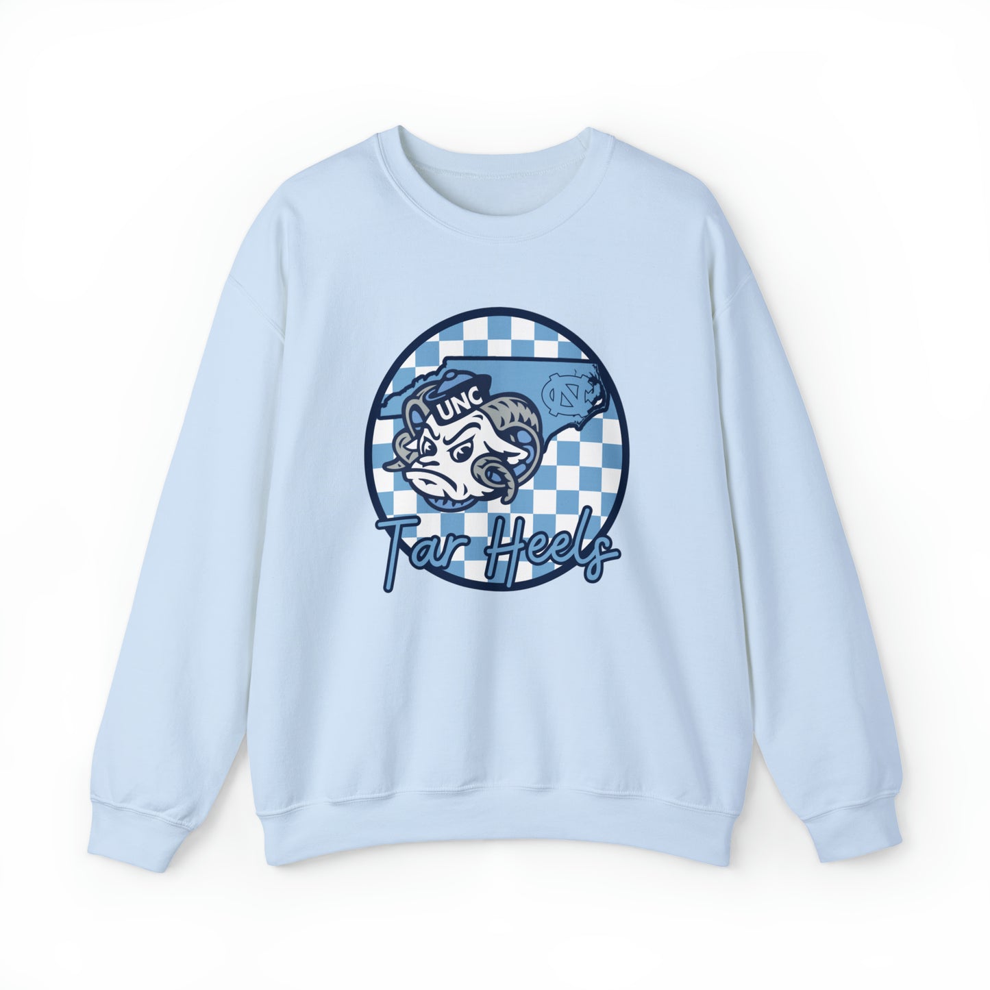 North Carolina Tar Heels Checkered Sweatshirt