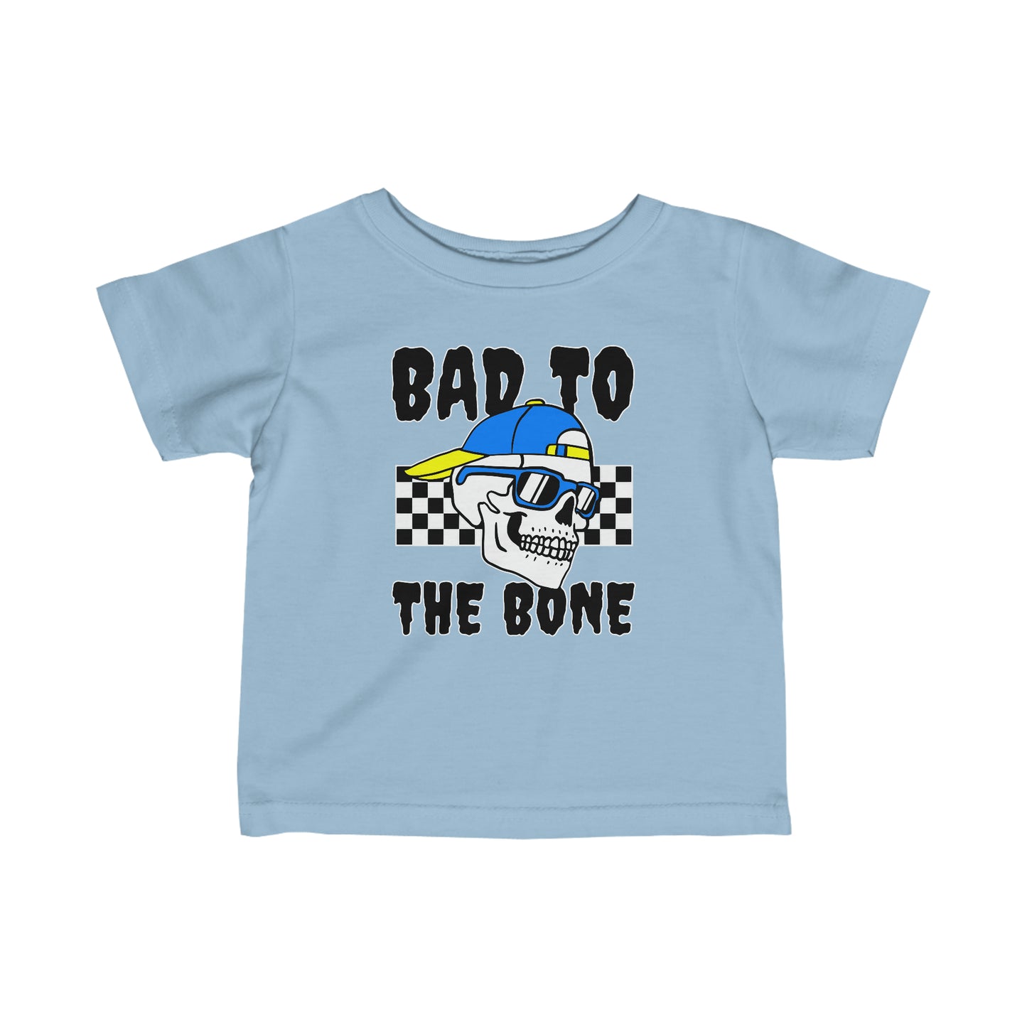 Bad to the Bone - Infant Yellow/Blue