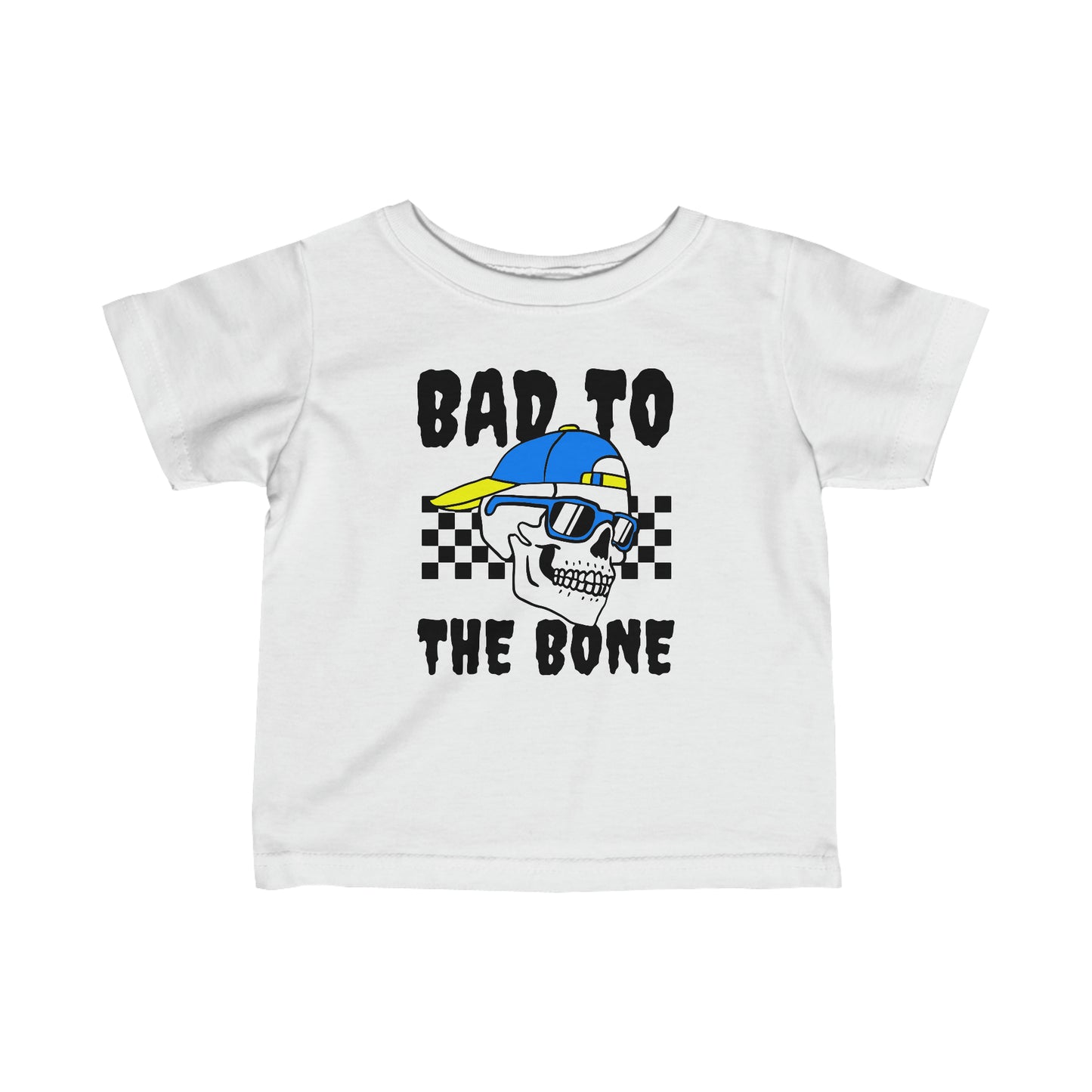 Bad to the Bone - Infant Yellow/Blue