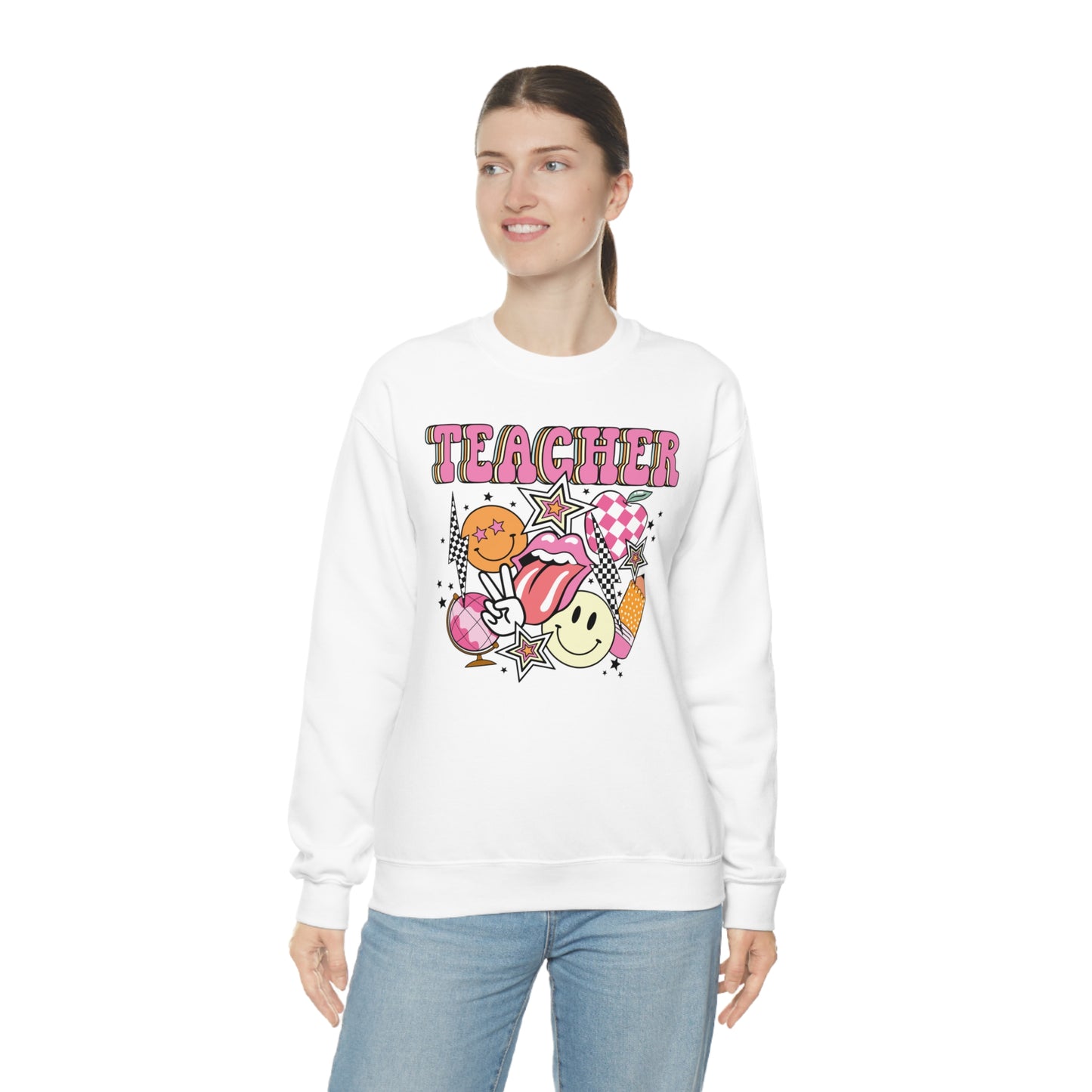 Teacher Collage Sweatshirt