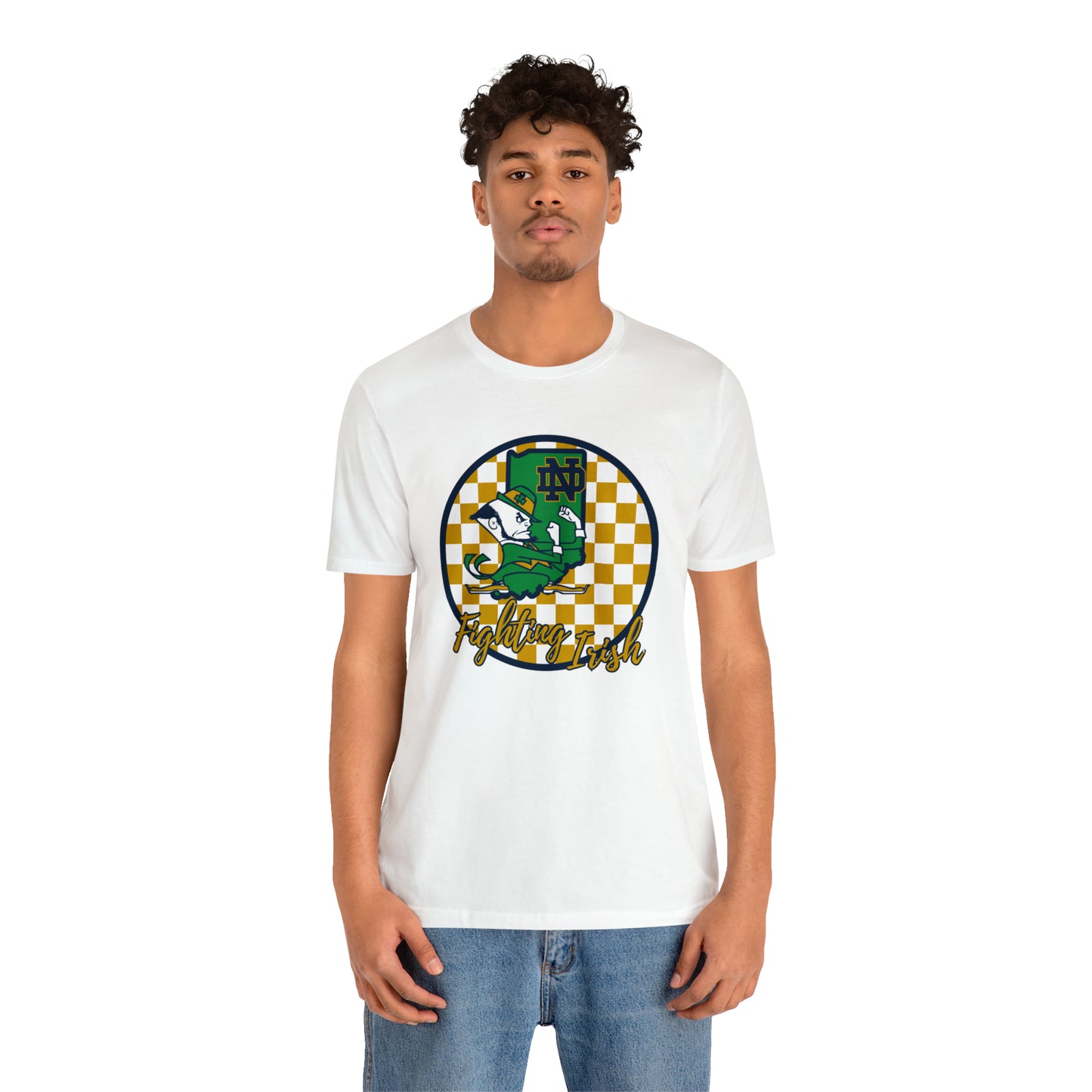 Notre Dame Fighting Irish Checkered Circle