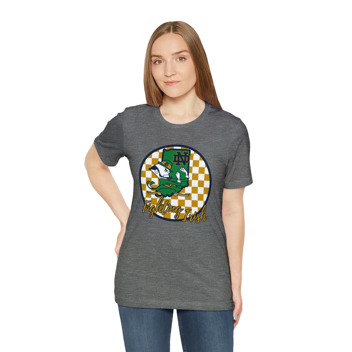 Notre Dame Fighting Irish Checkered Circle