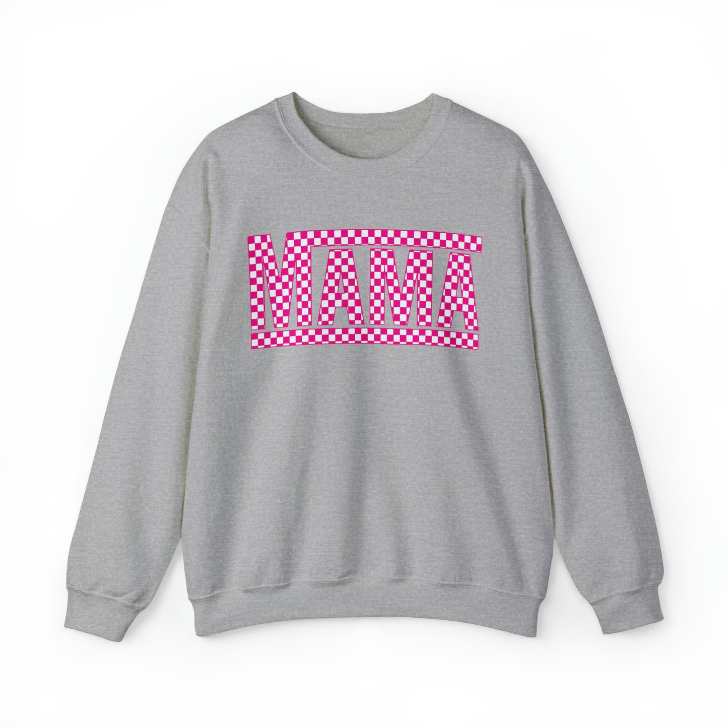 Mama Checkered Sweatshirt