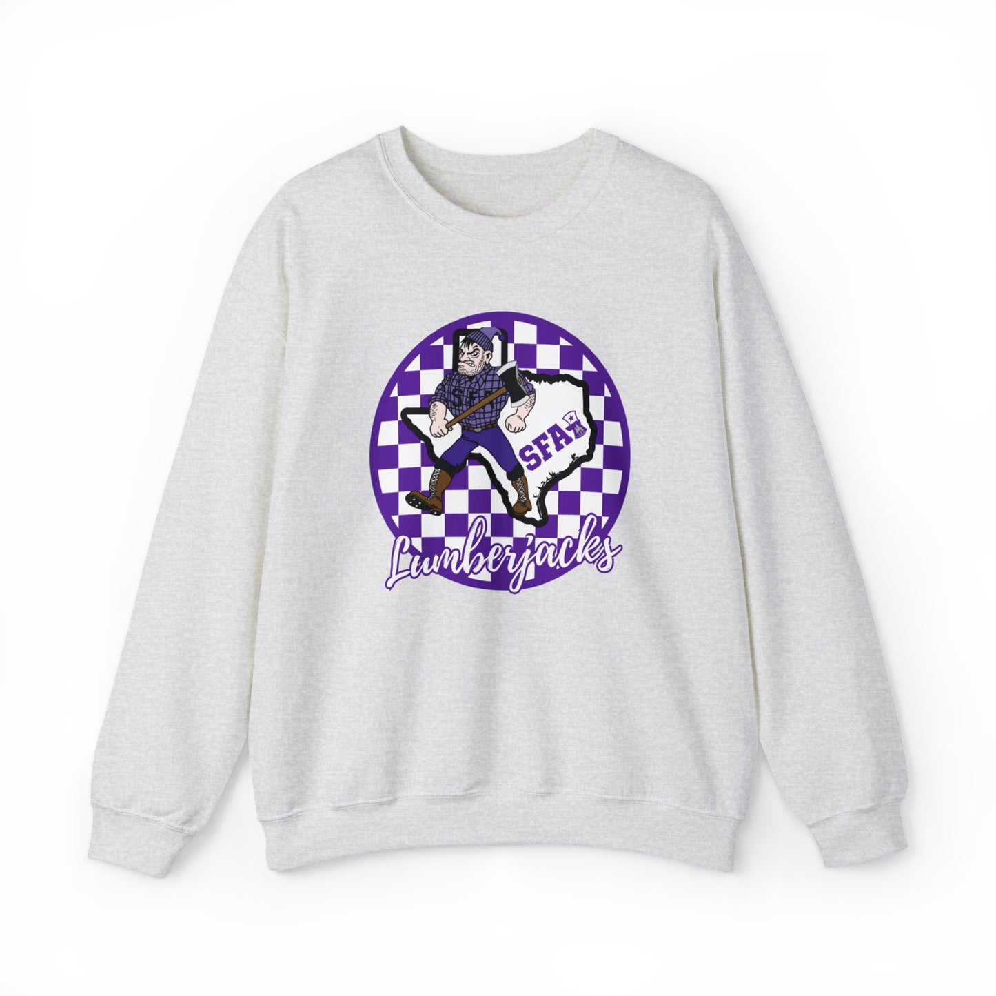 SFA Lumberjacks Checkered Sweatshirt