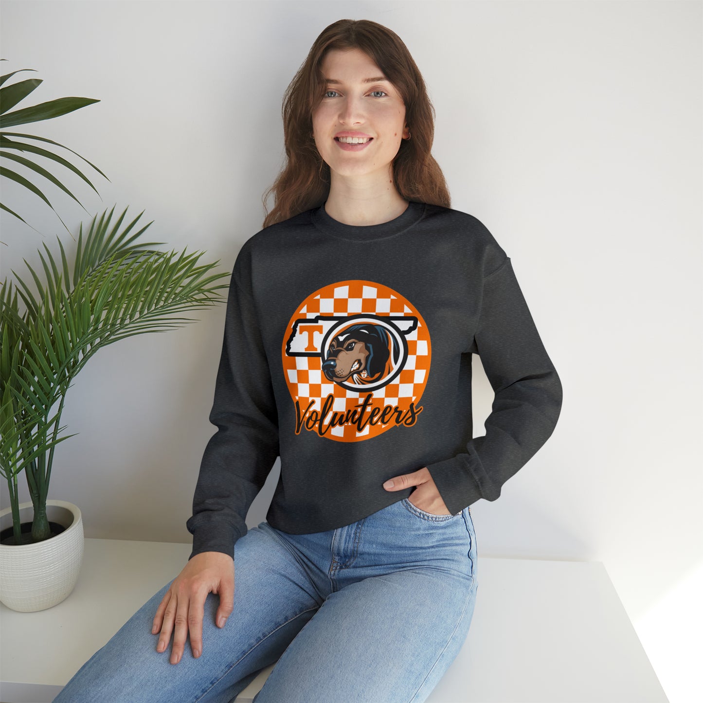 Tennessee Volunteers Checkered Sweatshirt