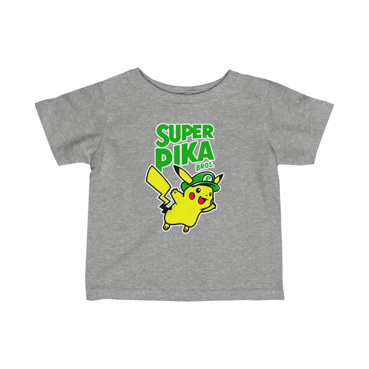 Super Pika Bros - Infant Green