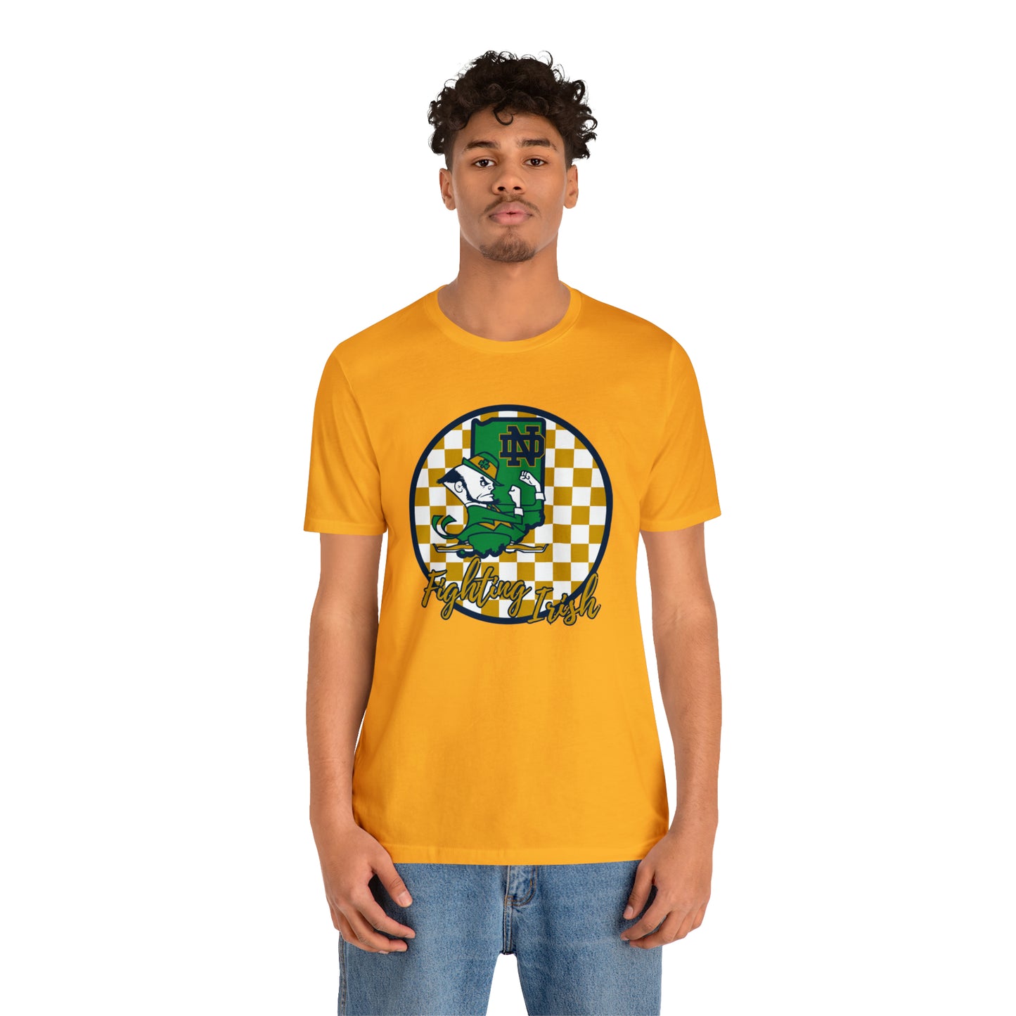 Notre Dame Fighting Irish Checkered Circle