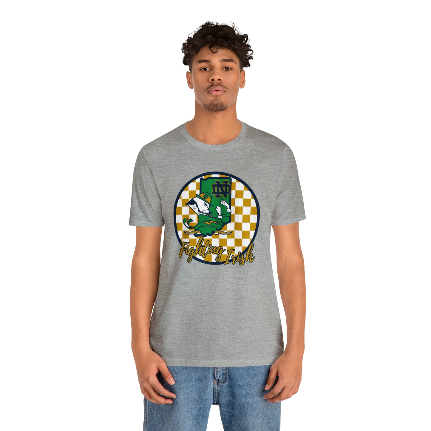 Notre Dame Fighting Irish Checkered Circle