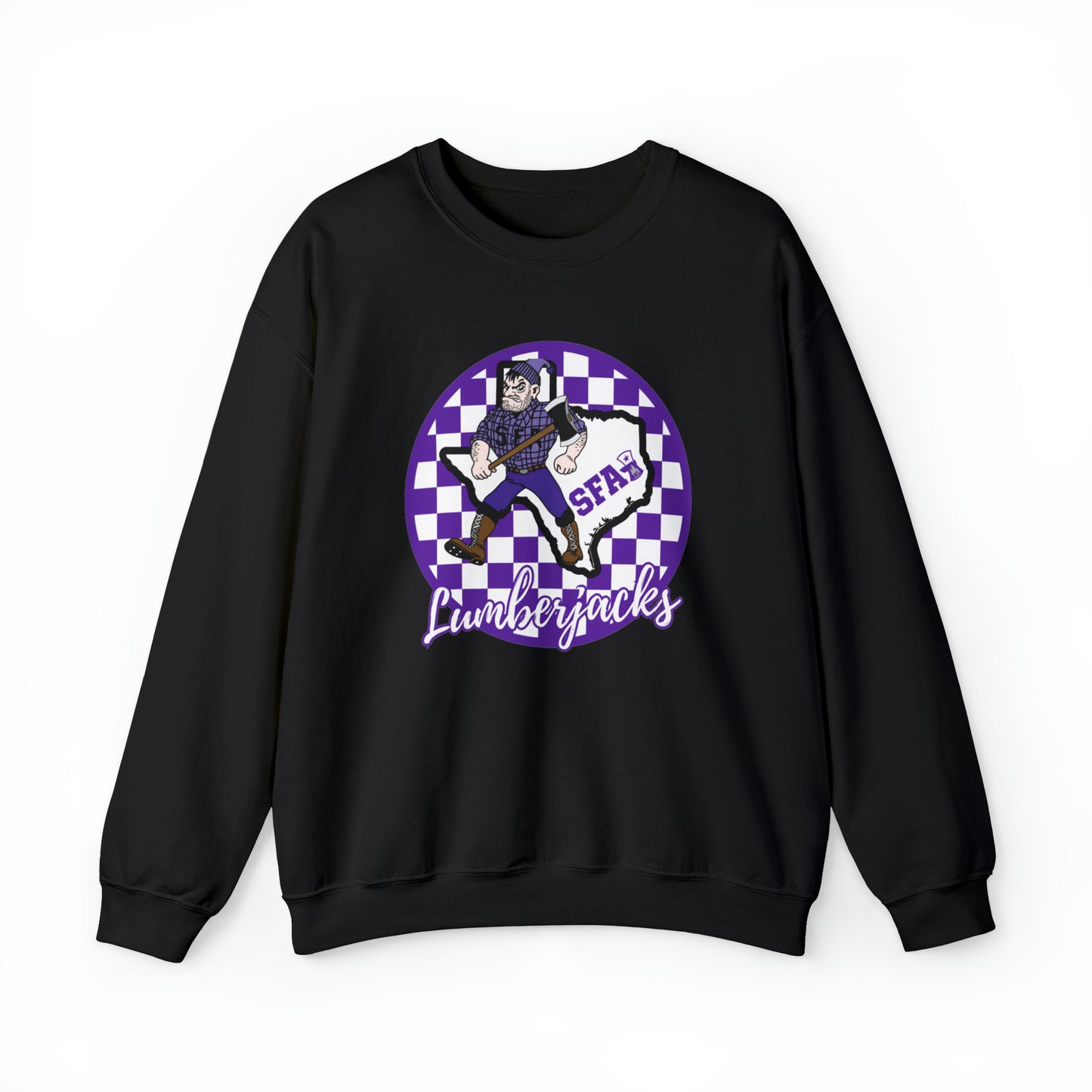 SFA Lumberjacks Checkered Sweatshirt