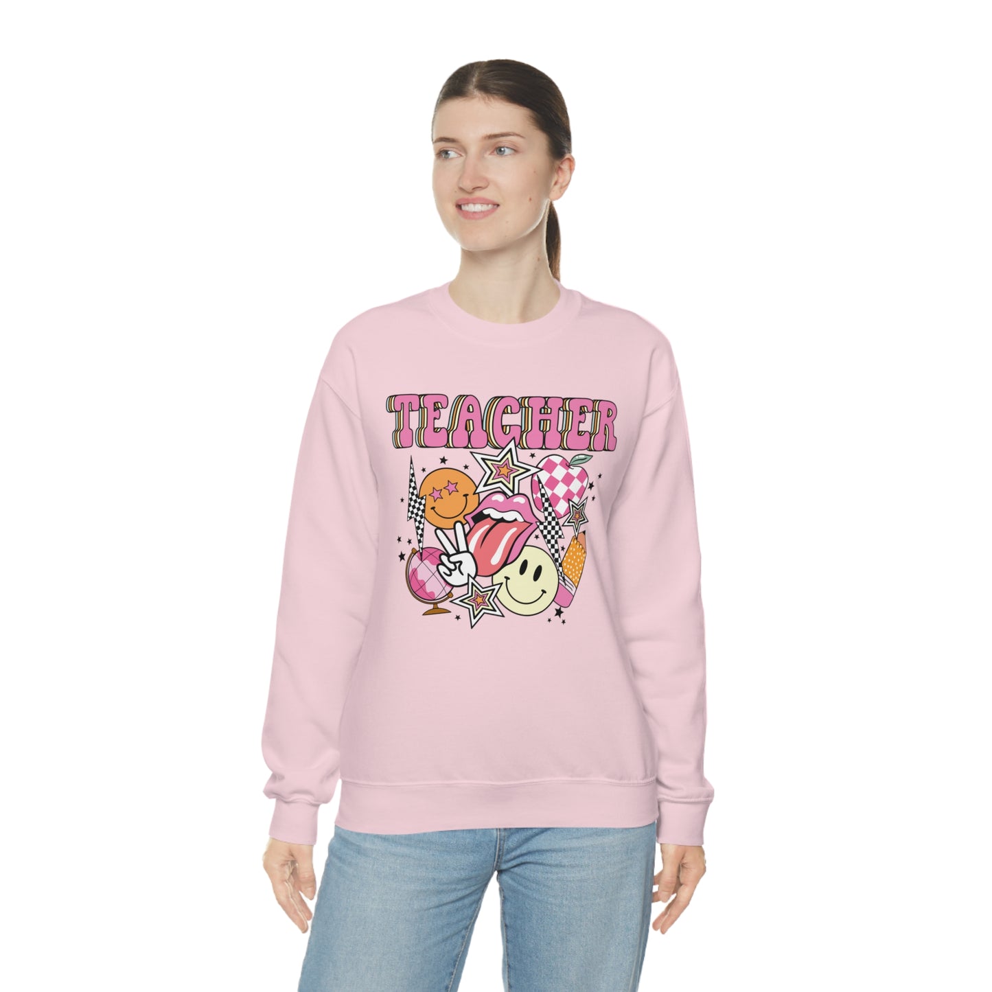 Teacher Collage Sweatshirt