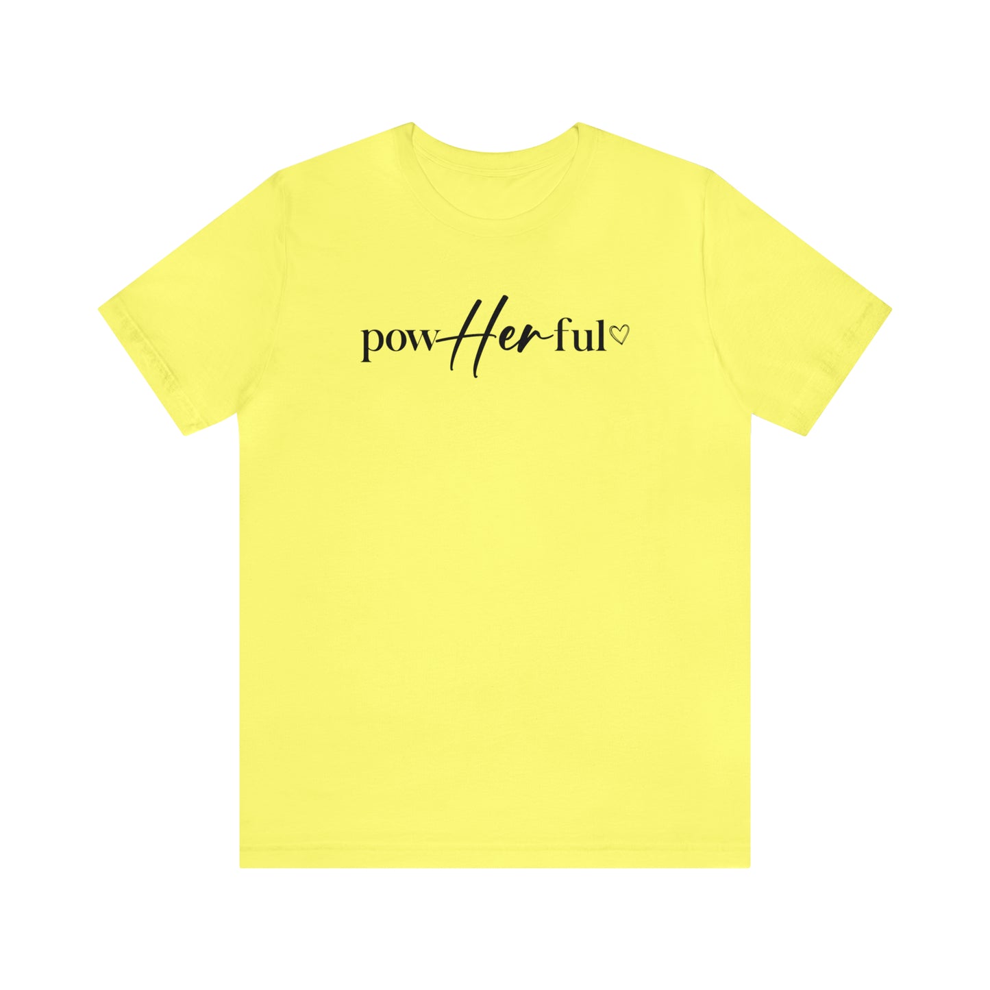 PowHerFul - She Overcame Everything - Front/Back