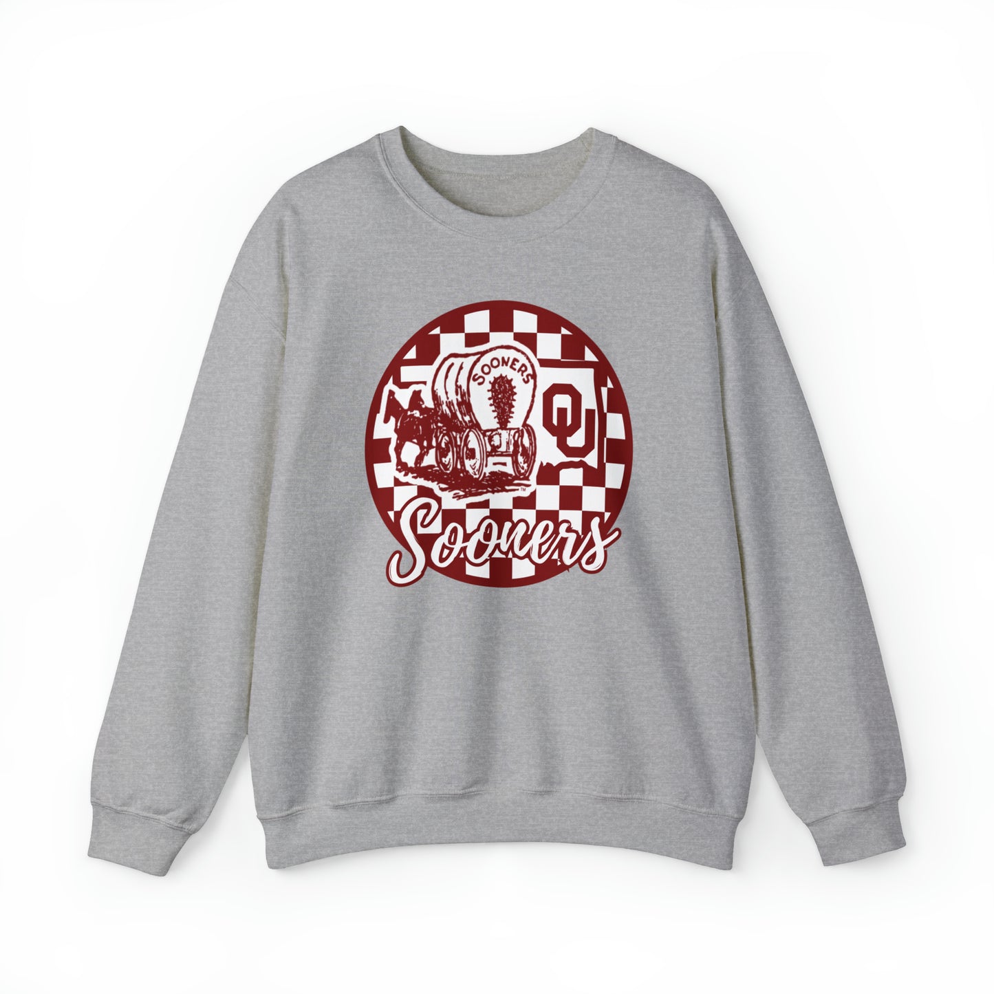 Oklahoma Sooners Checkered Sweatshirt