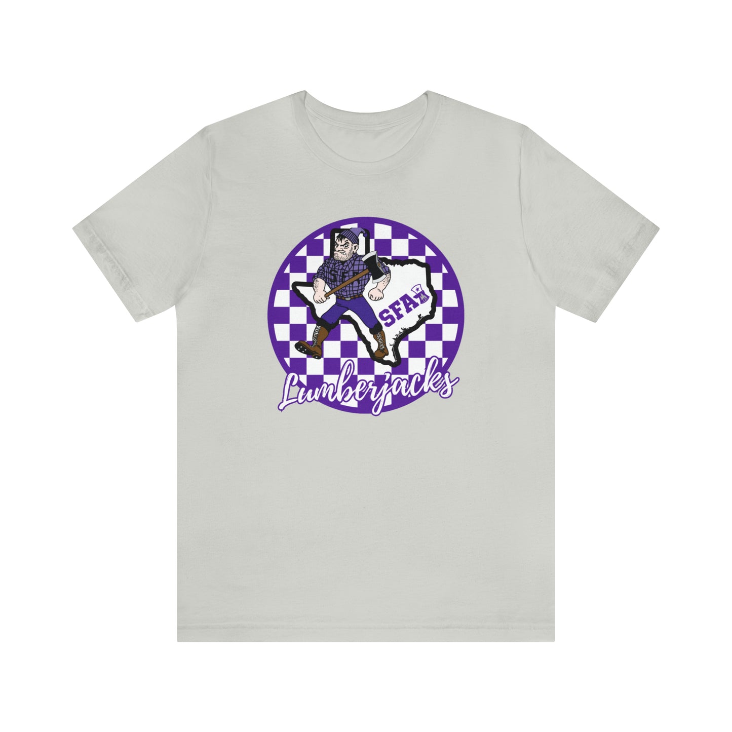 SFA Lumberjacks Checkered Circle