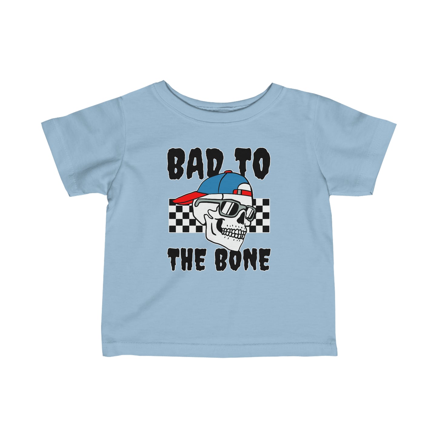 Bad to the Bone - Infant Red/Blue