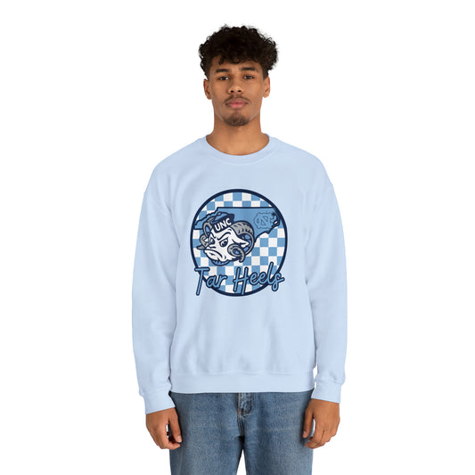 North Carolina Tar Heels Checkered Sweatshirt