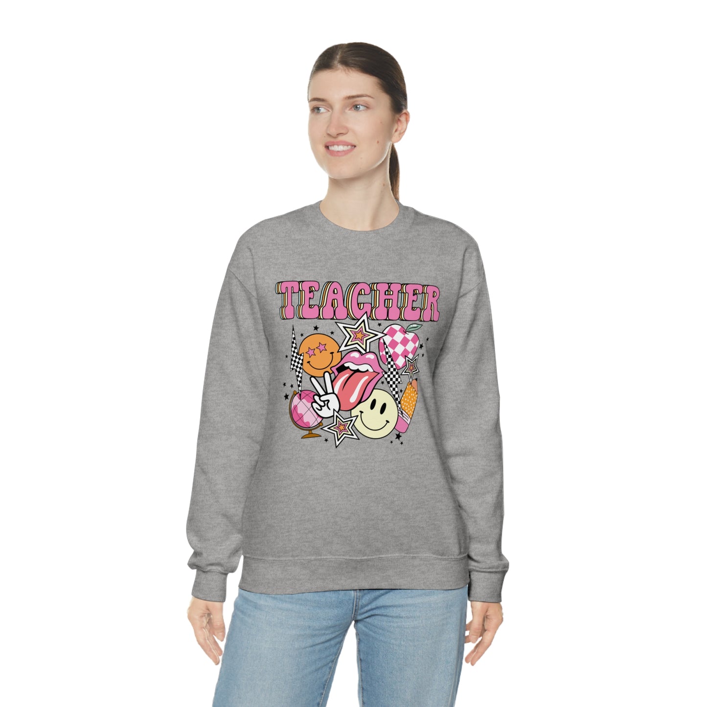 Teacher Collage Sweatshirt