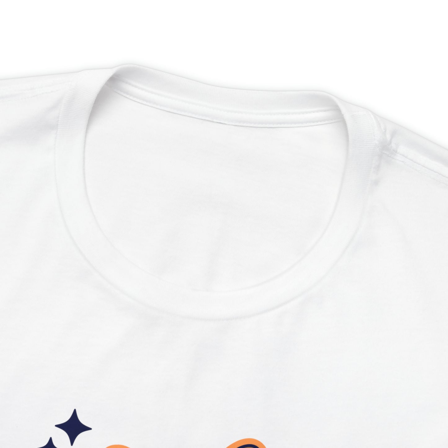 Orange and Navy Retro Baseball