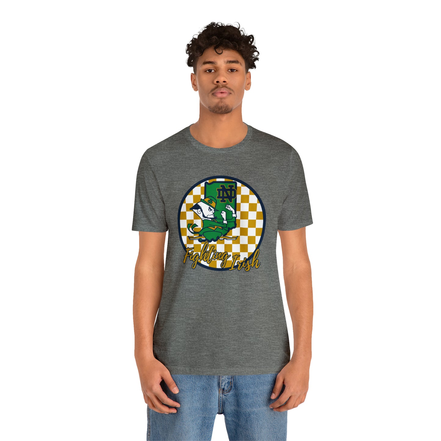 Notre Dame Fighting Irish Checkered Circle