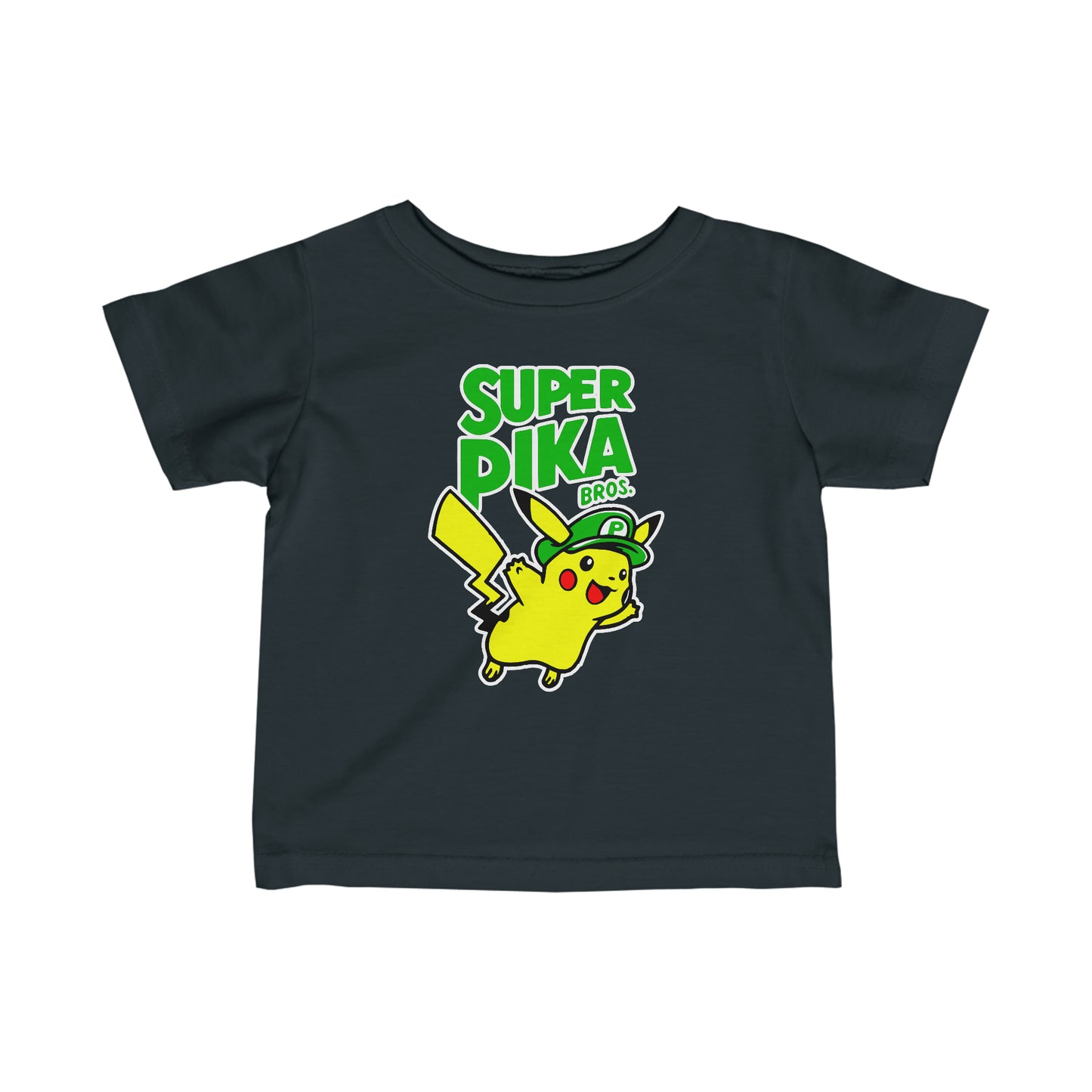 Super Pika Bros - Infant Green