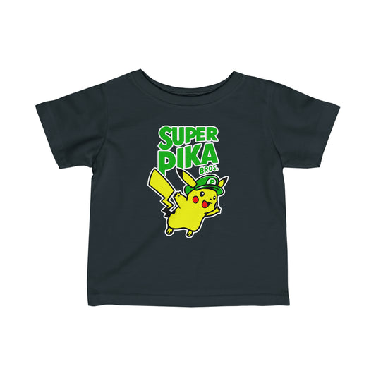 Super Pika Bros - Infant Green