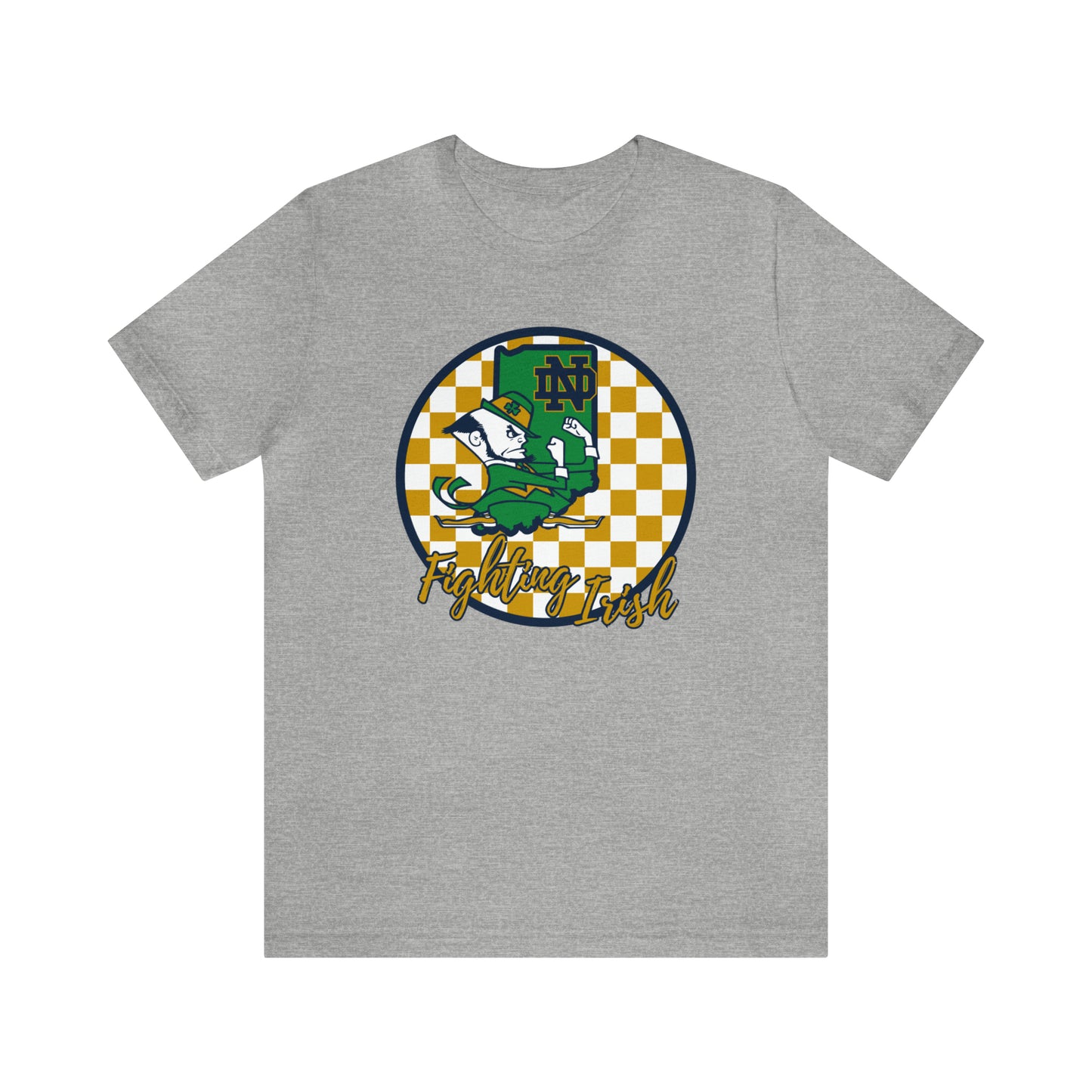 Notre Dame Fighting Irish Checkered Circle