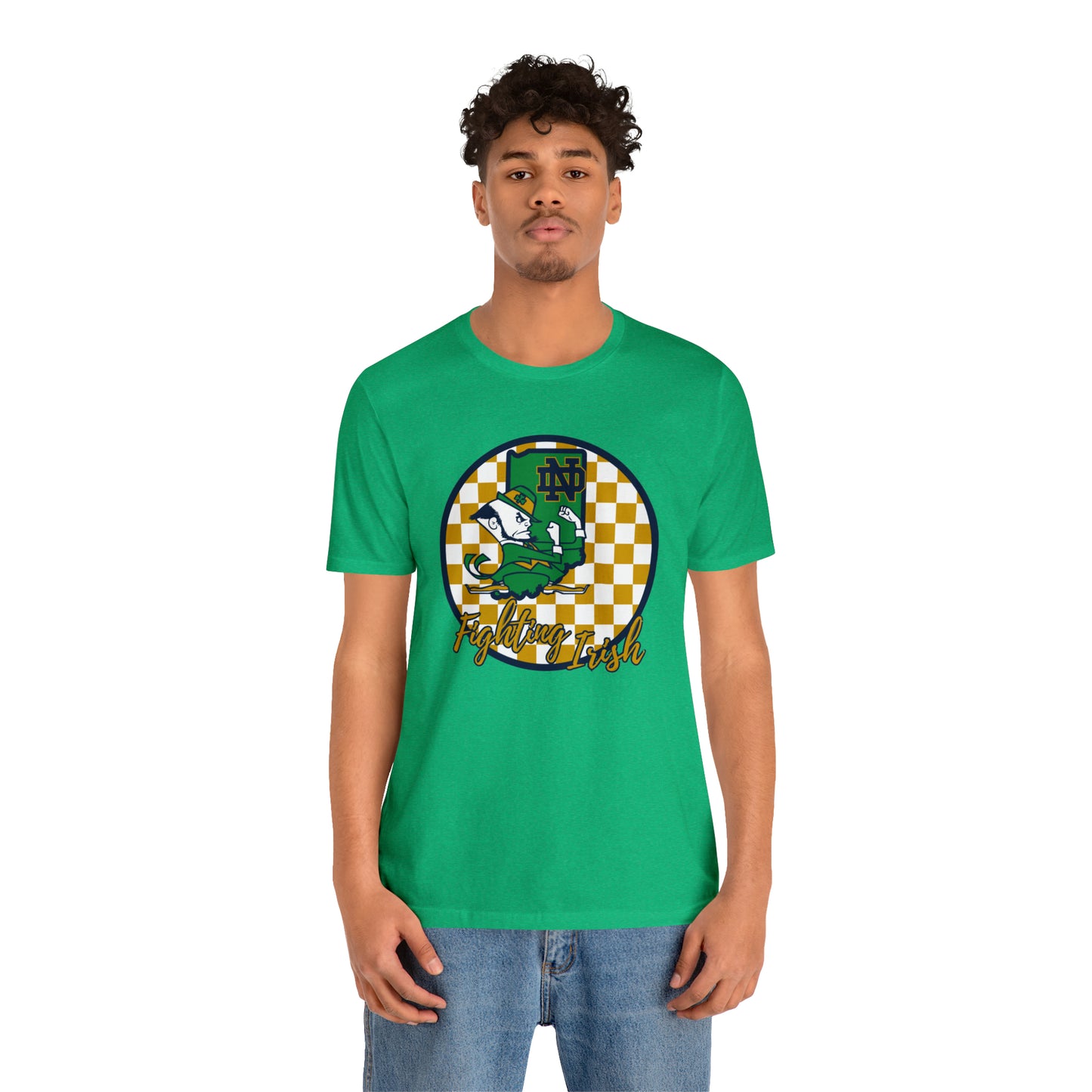 Notre Dame Fighting Irish Checkered Circle