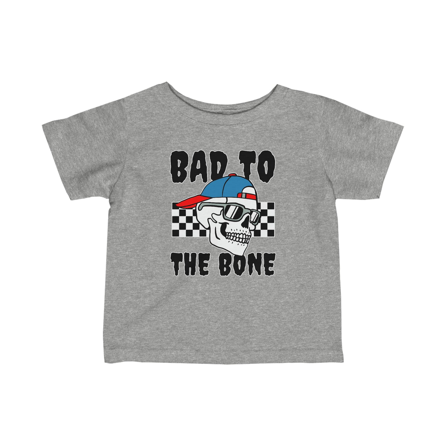 Bad to the Bone - Infant Red/Blue