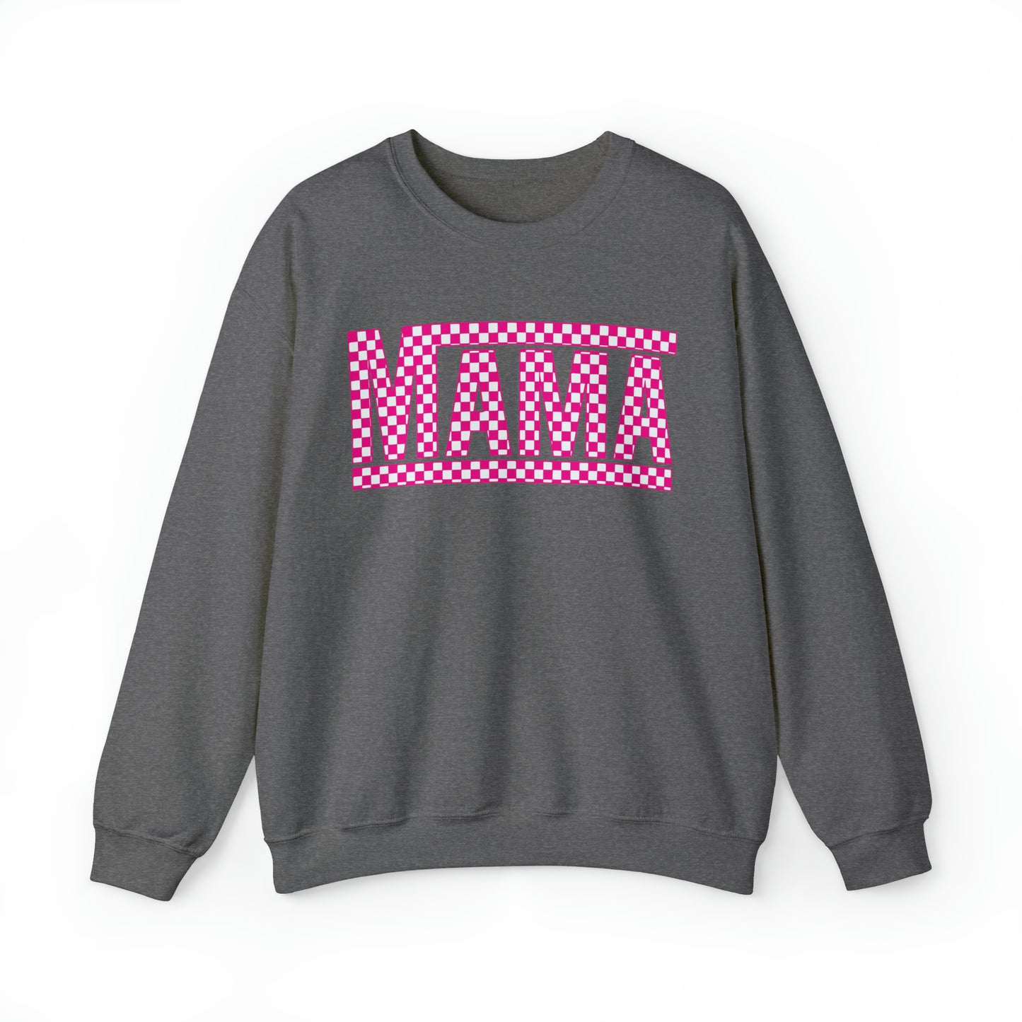 Mama Checkered Sweatshirt