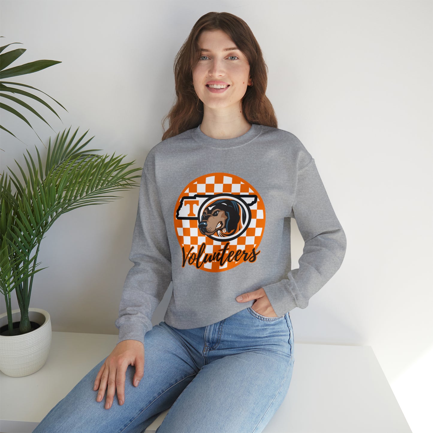 Tennessee Volunteers Checkered Sweatshirt