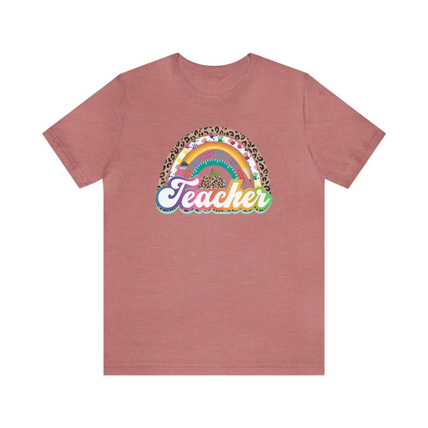 Teacher Leopard Rainbow