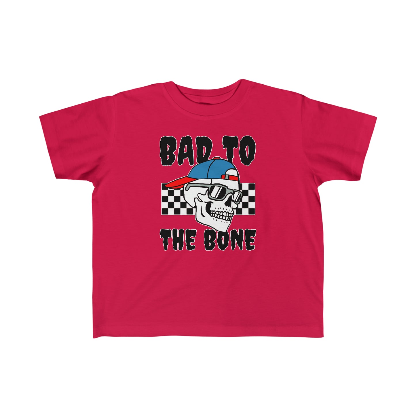 Bad To The Bone - Red/Blue