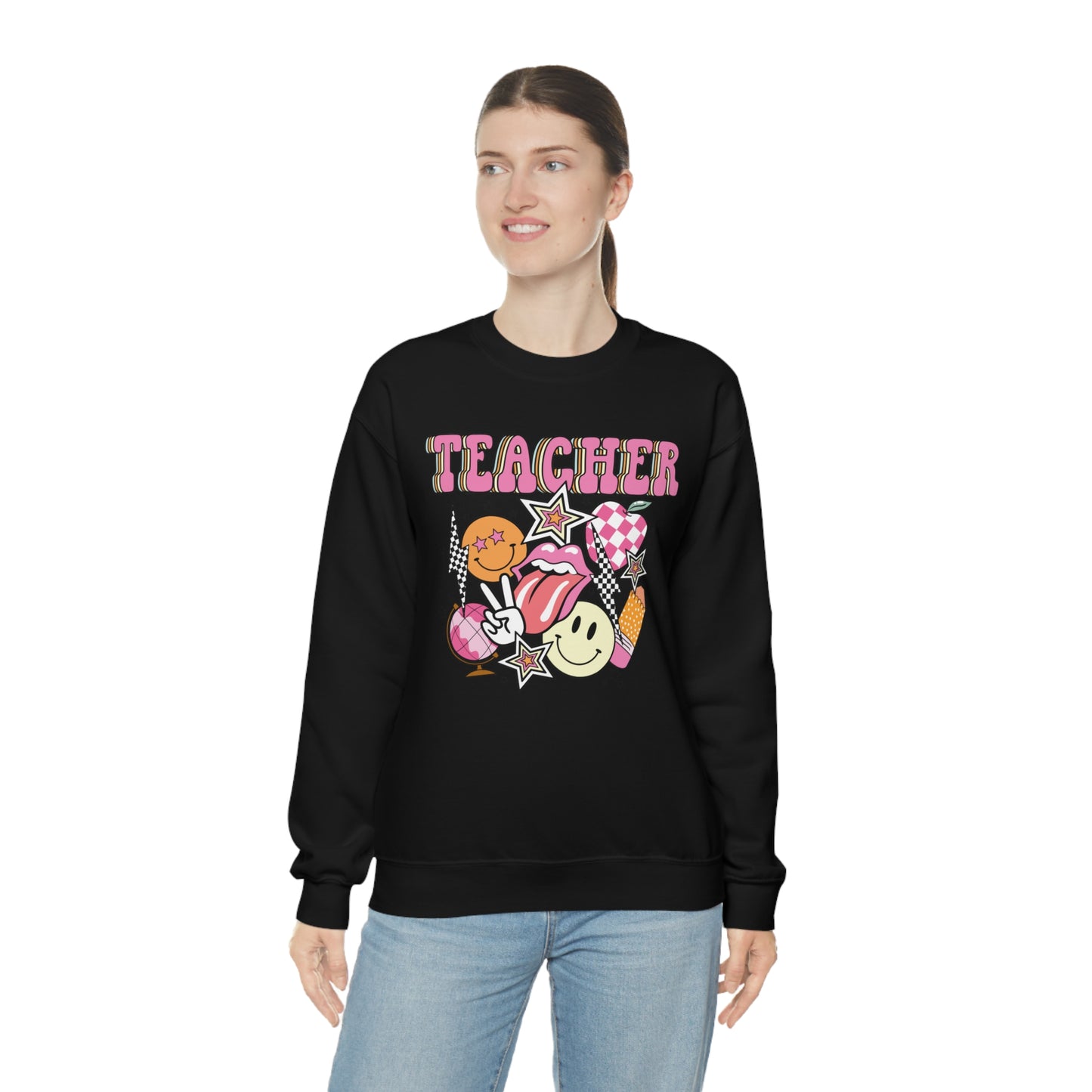 Teacher Collage Sweatshirt