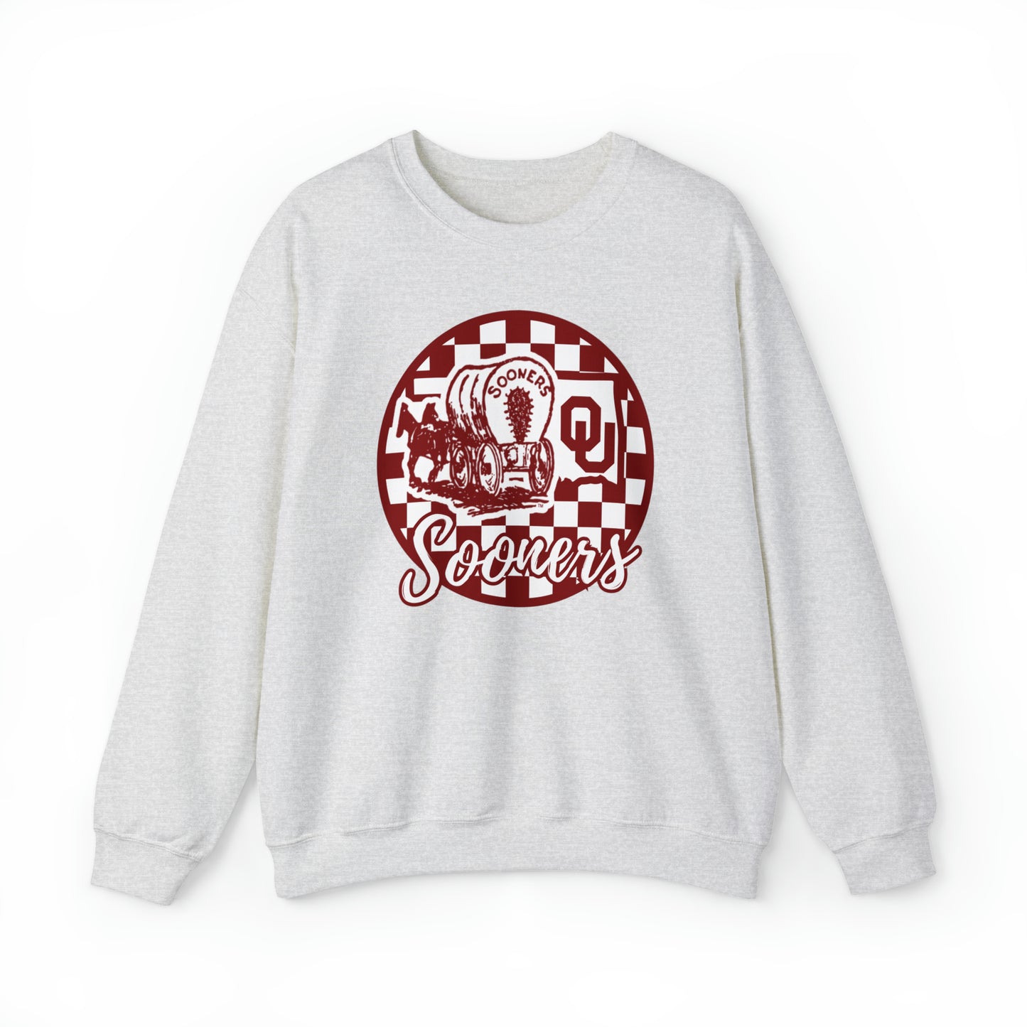 Oklahoma Sooners Checkered Sweatshirt