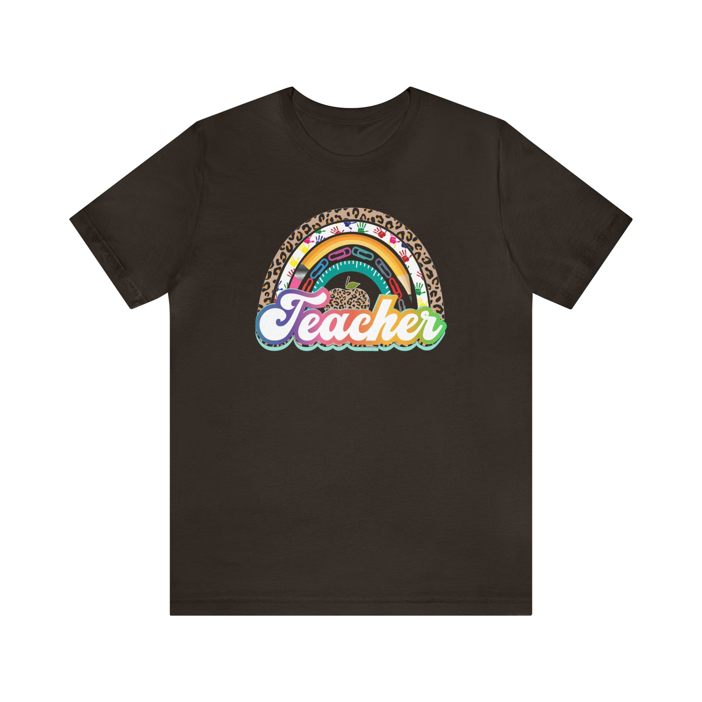 Teacher Leopard Rainbow