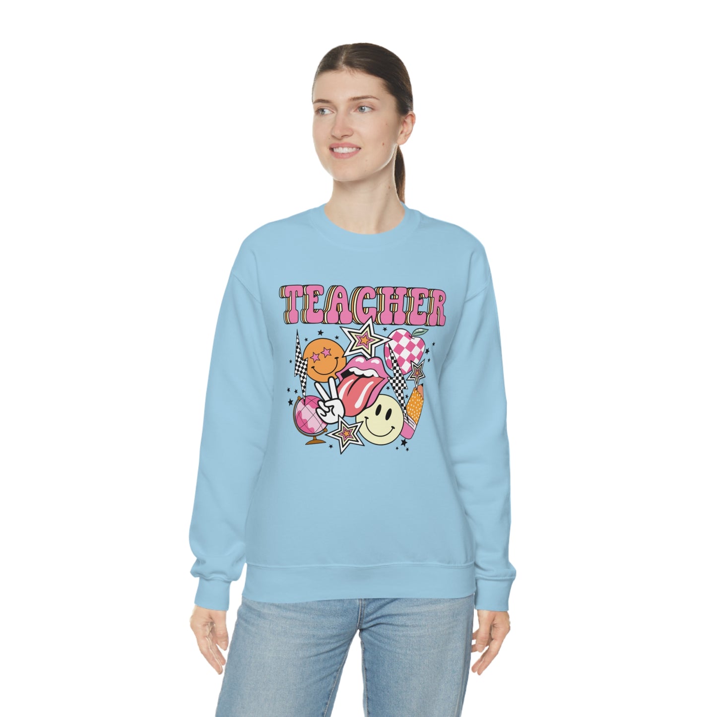 Teacher Collage Sweatshirt