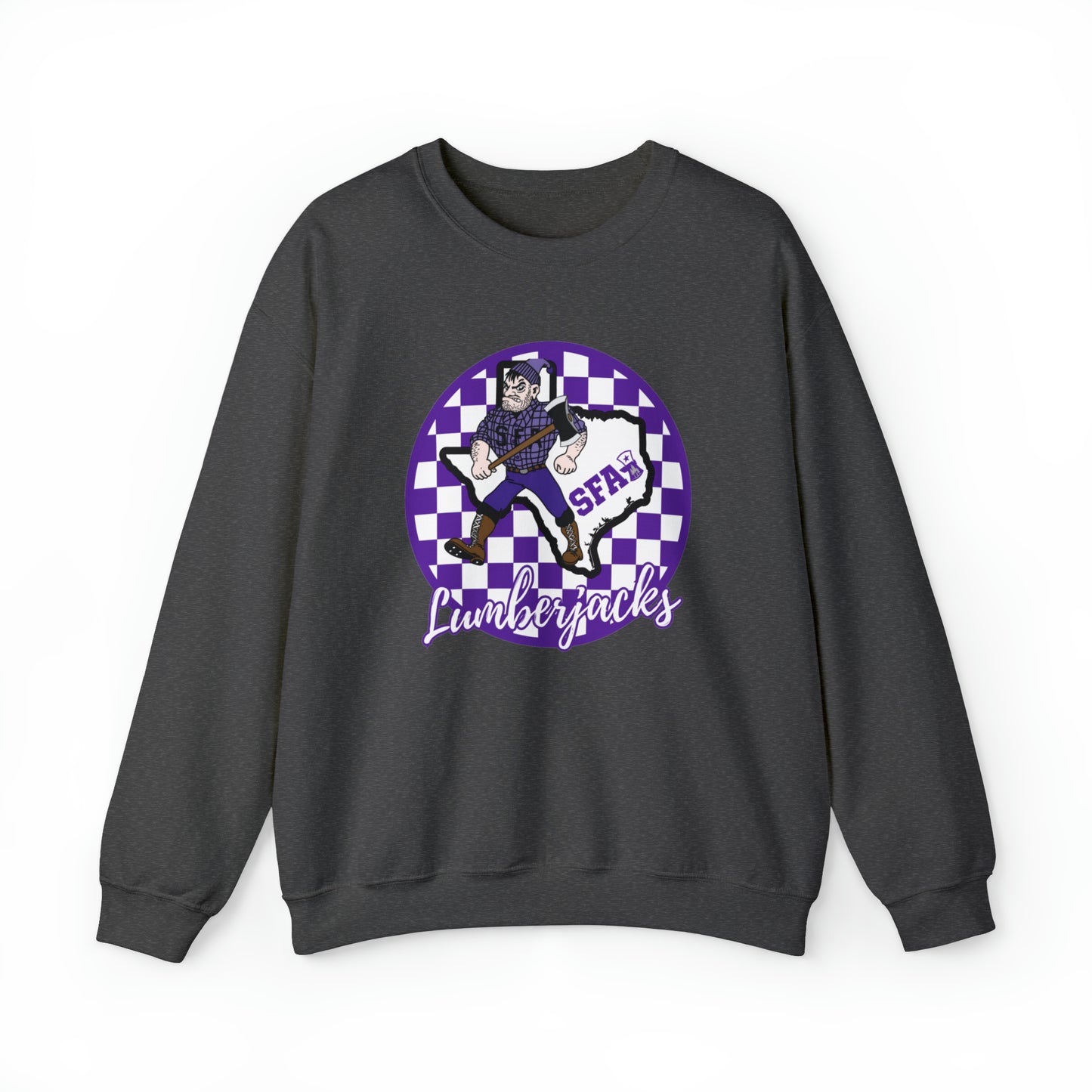 SFA Lumberjacks Checkered Sweatshirt