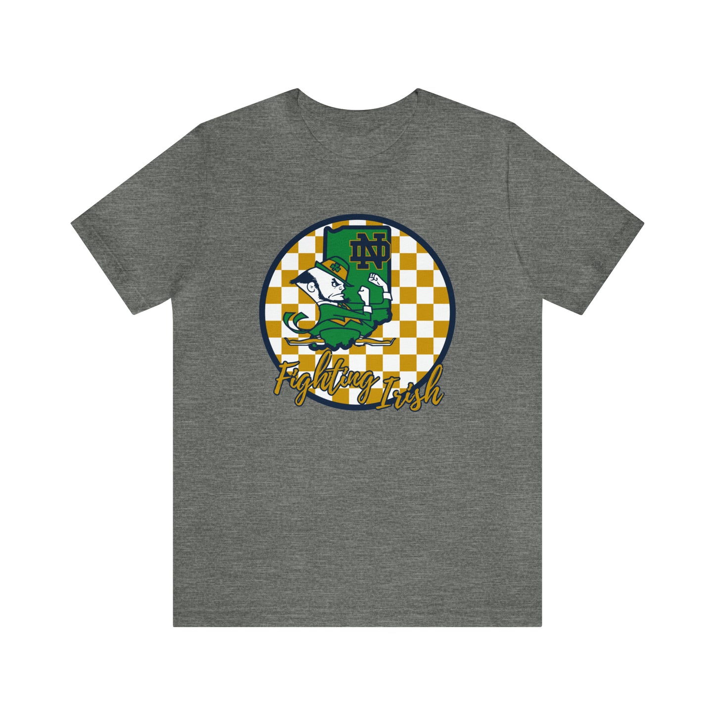 Notre Dame Fighting Irish Checkered Circle