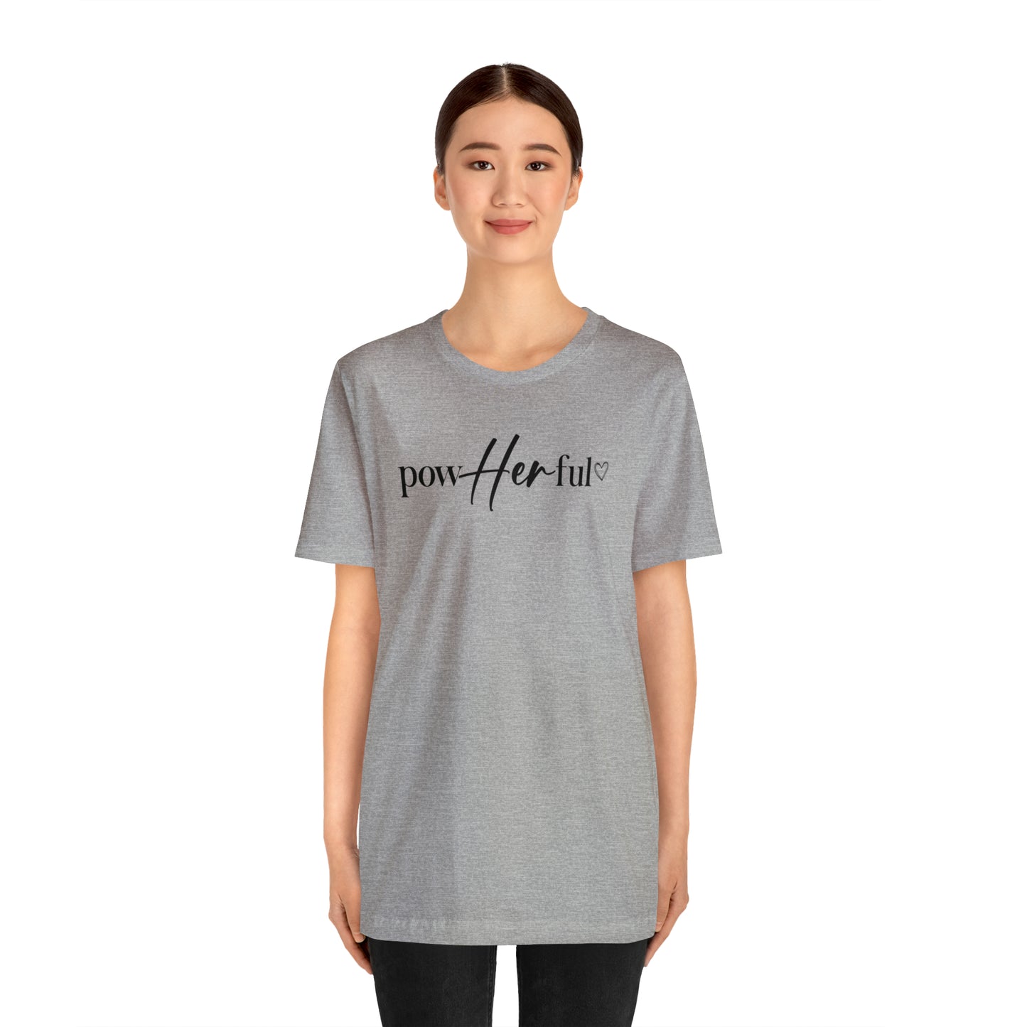 PowHerFul - She Overcame Everything - Front/Back