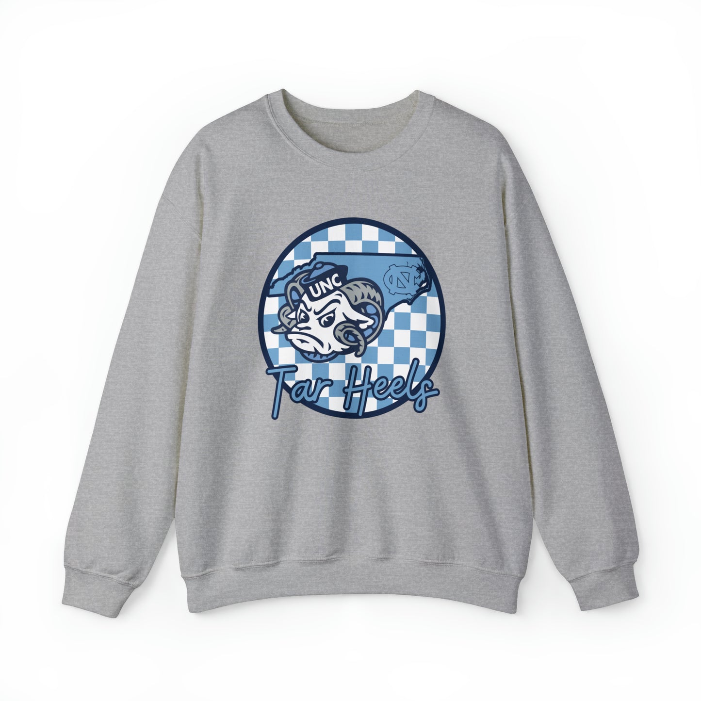 North Carolina Tar Heels Checkered Sweatshirt