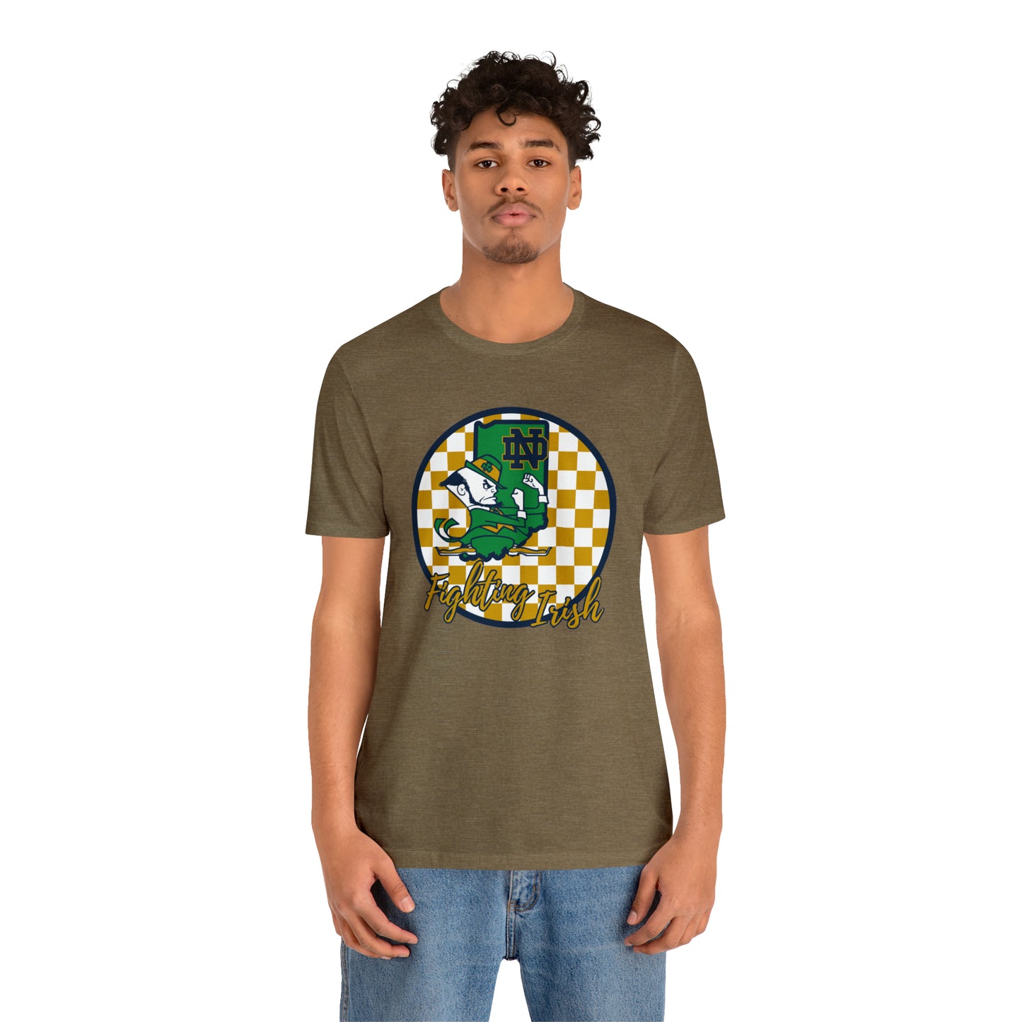 Notre Dame Fighting Irish Checkered Circle