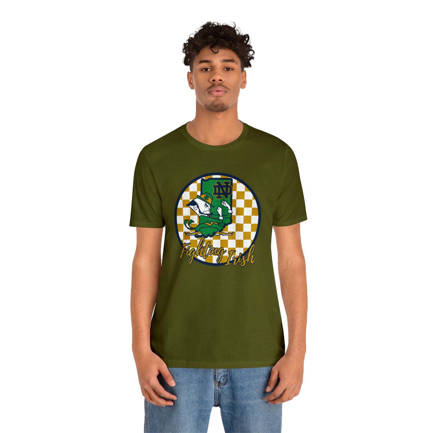 Notre Dame Fighting Irish Checkered Circle