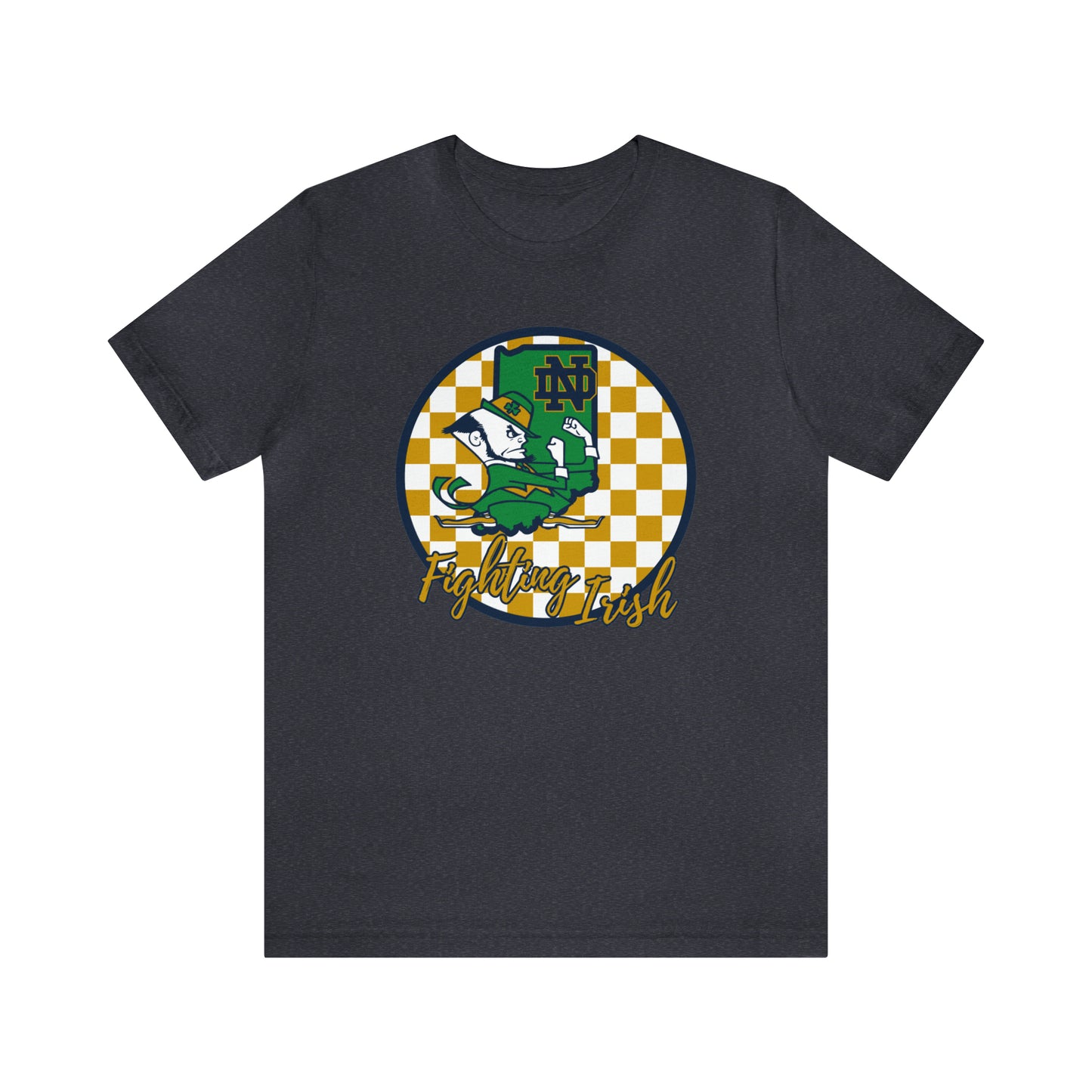 Notre Dame Fighting Irish Checkered Circle