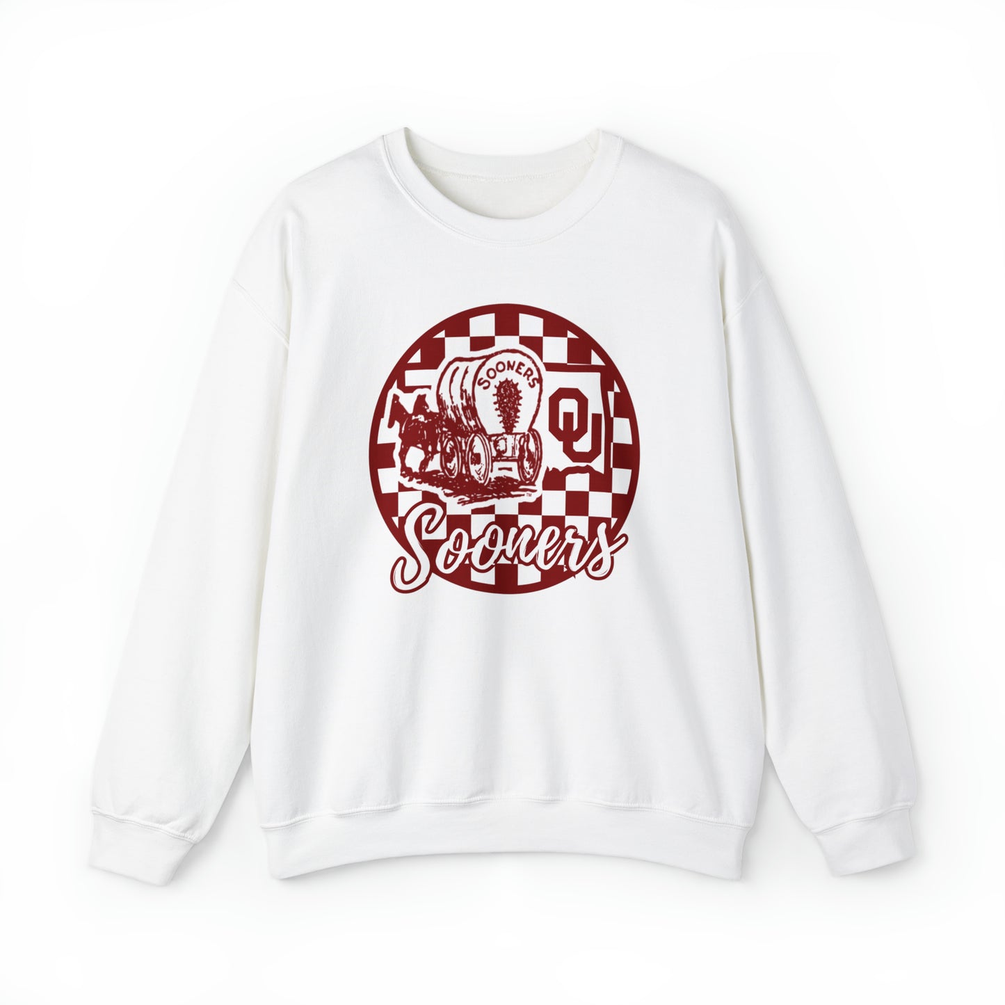 Oklahoma Sooners Checkered Sweatshirt