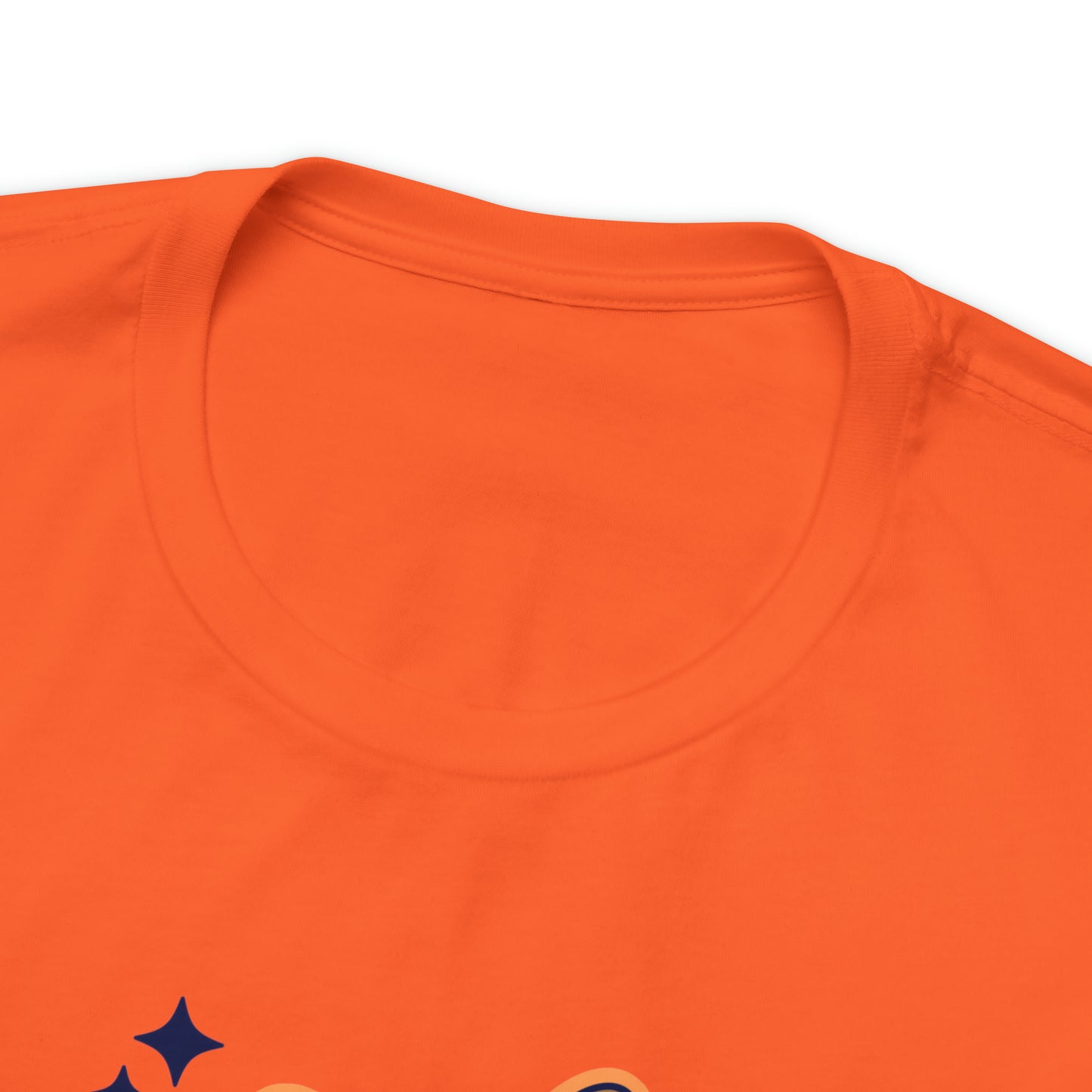 Orange and Navy Retro Baseball